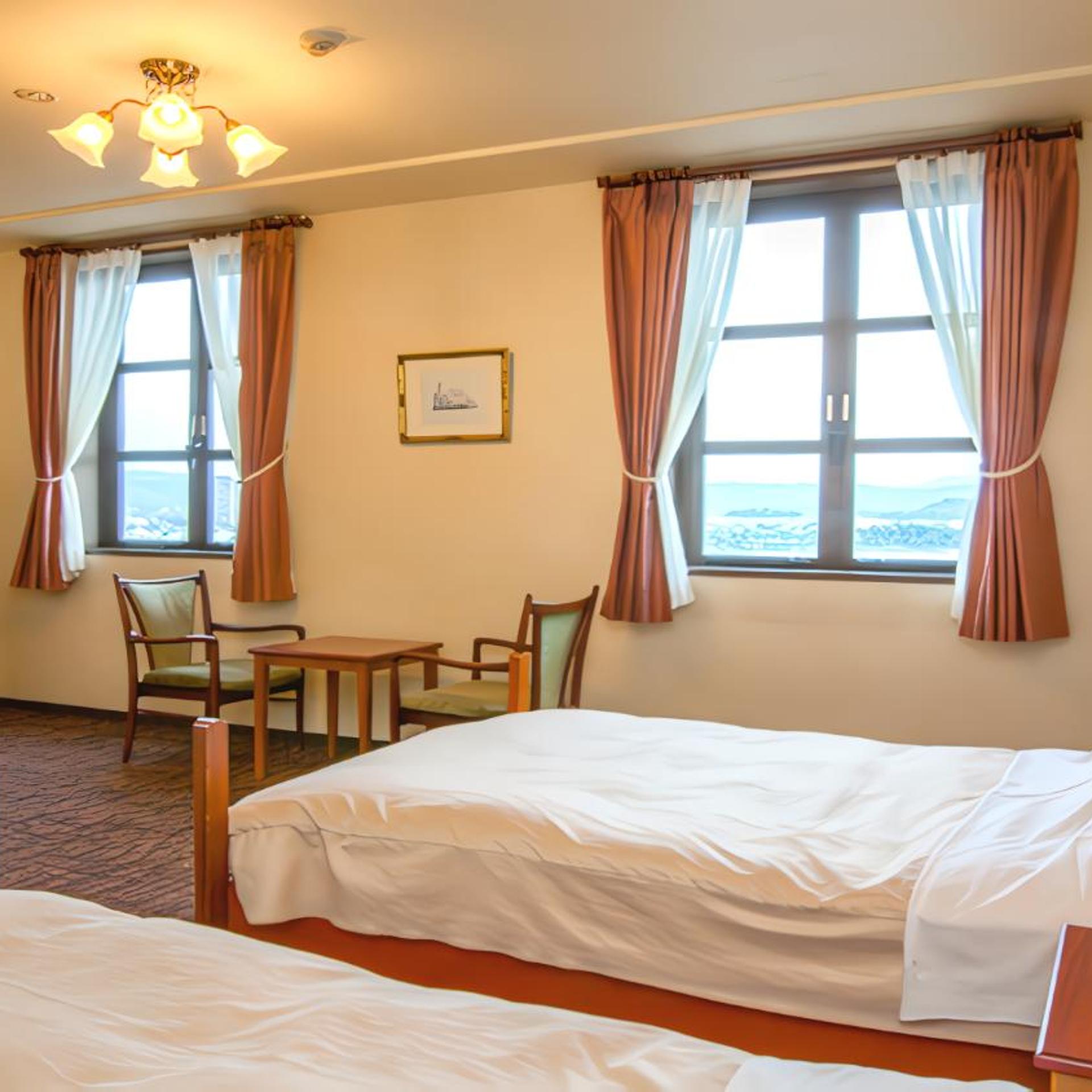 Room, Twin Beds, Small