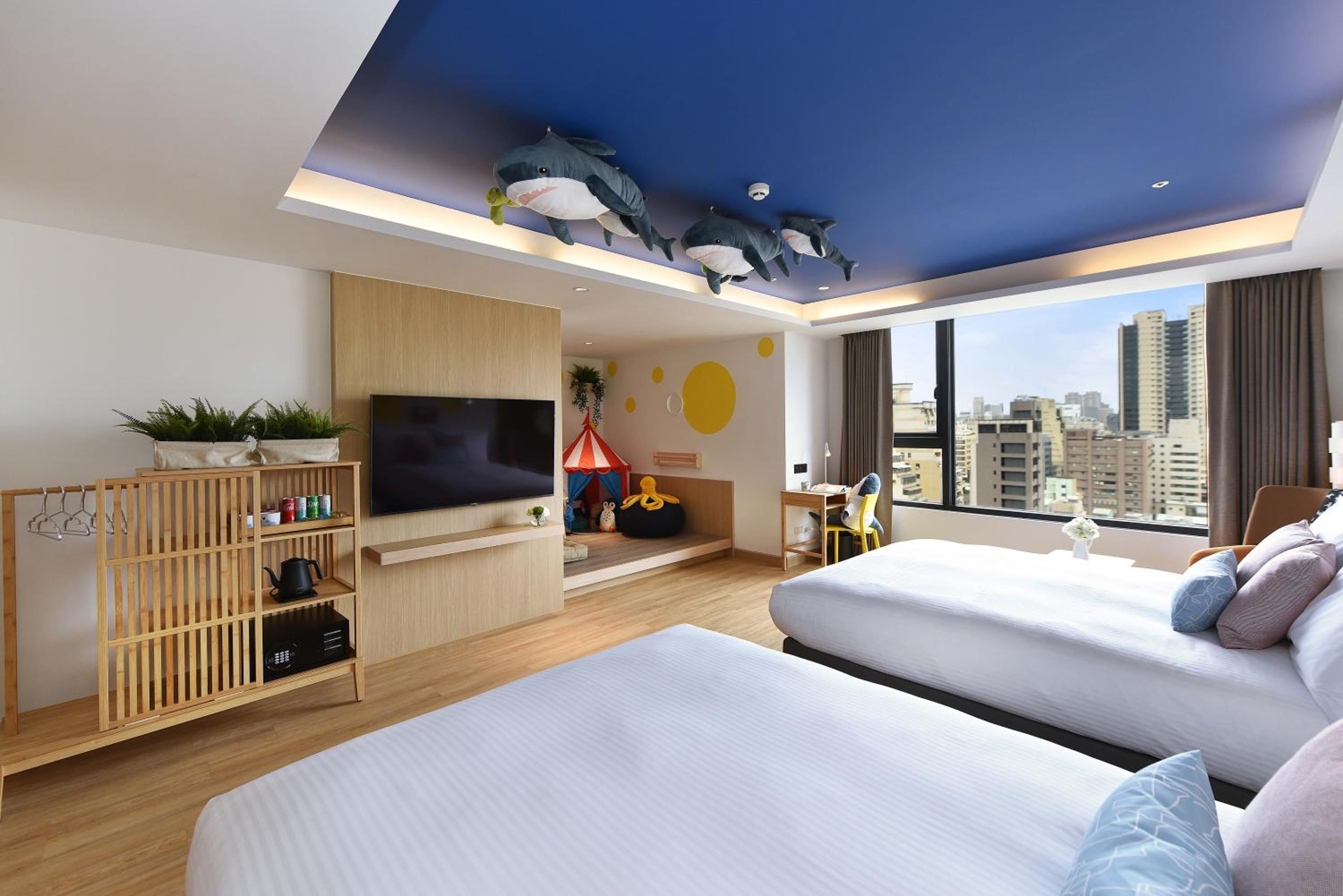 Theme, Family Suite, 2 Double Beds, Tatami