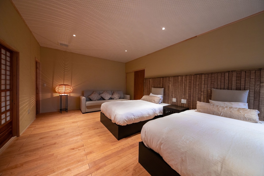 Interior, Japanese, Futon Bed, Twin Beds, Outdoor Bath, Sofa