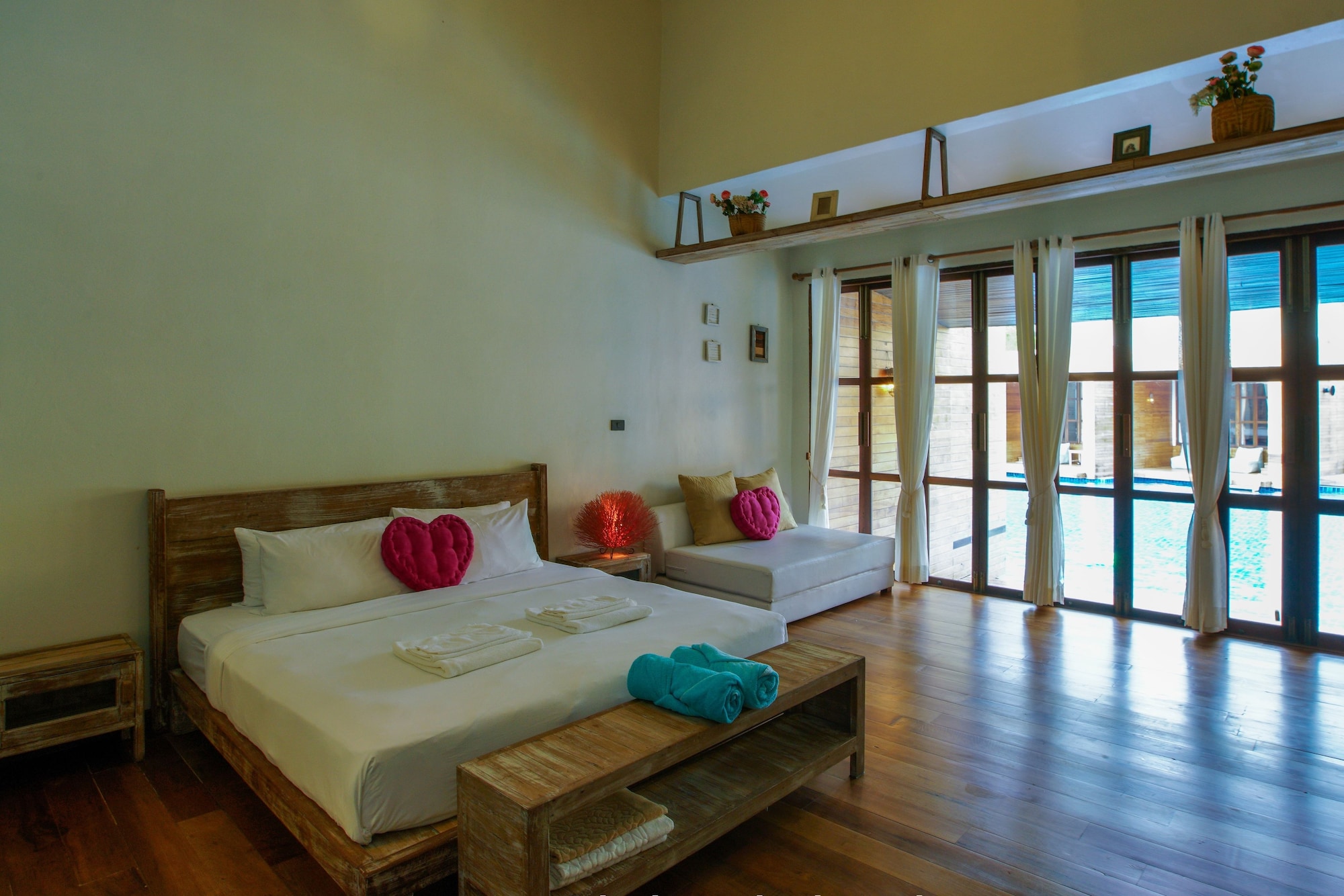 Villa, Double Bed, Pool Access