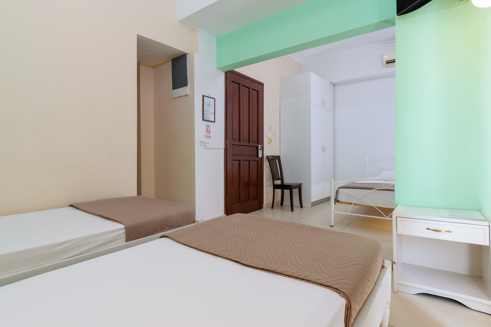 Standard, Triple, Twin Beds