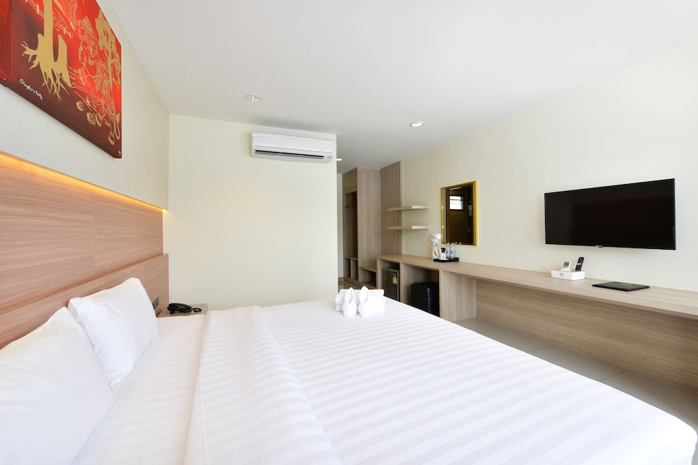 غرفة ديلوكس بإطلالة على المسبح، Bs Residence Suvarnabhumi 4/10