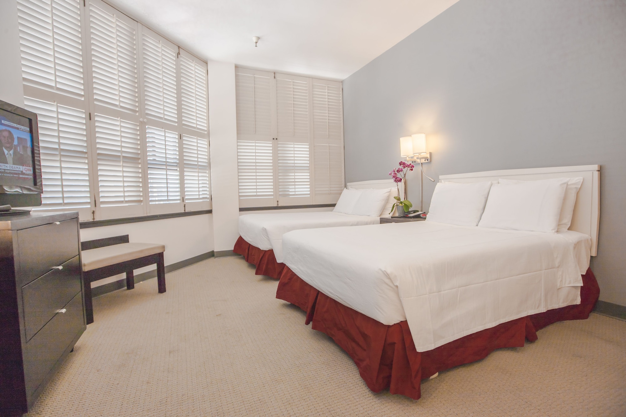 DELUXE, DOUBLE BED