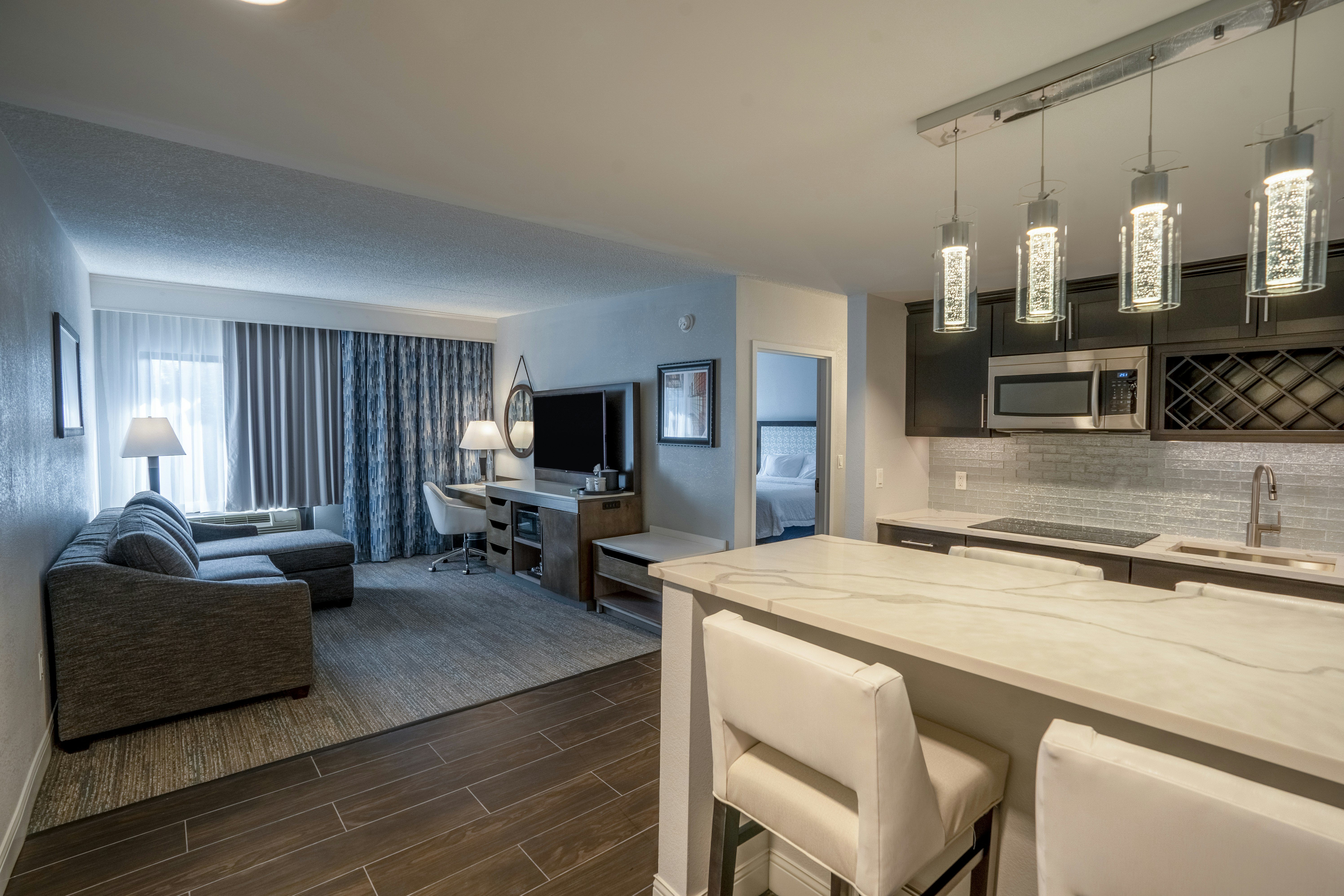 جناح بسرير كينج بمطبخ، Hampton Inn Suites Fairfield 3/3