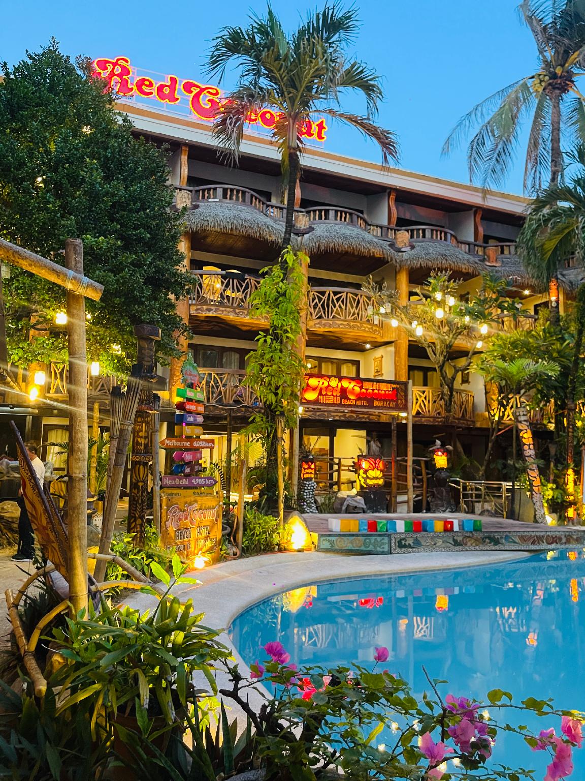 Red Coconut Beach Hotel in BORACAY