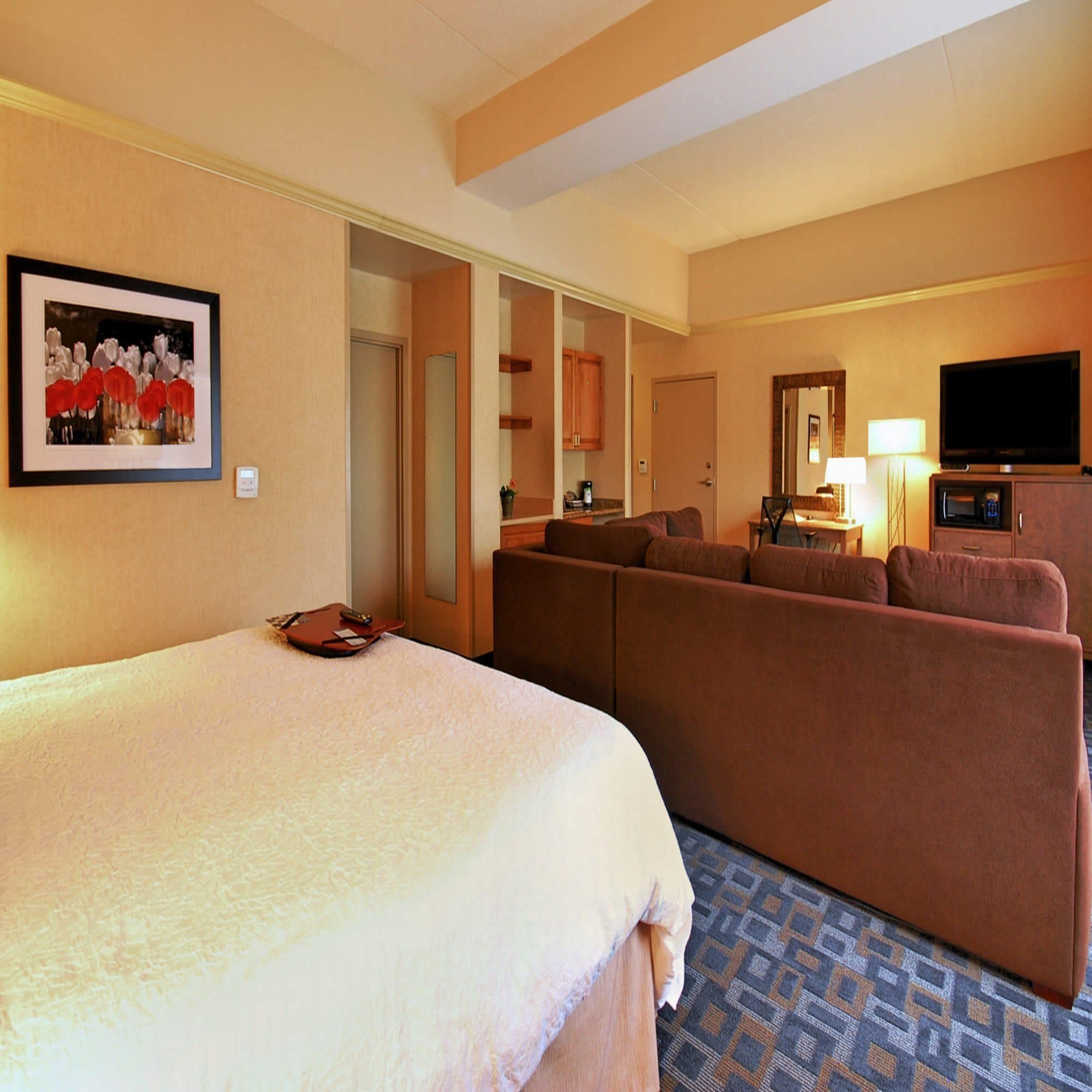 Hospitality, Suite, Double Bed, Sofa