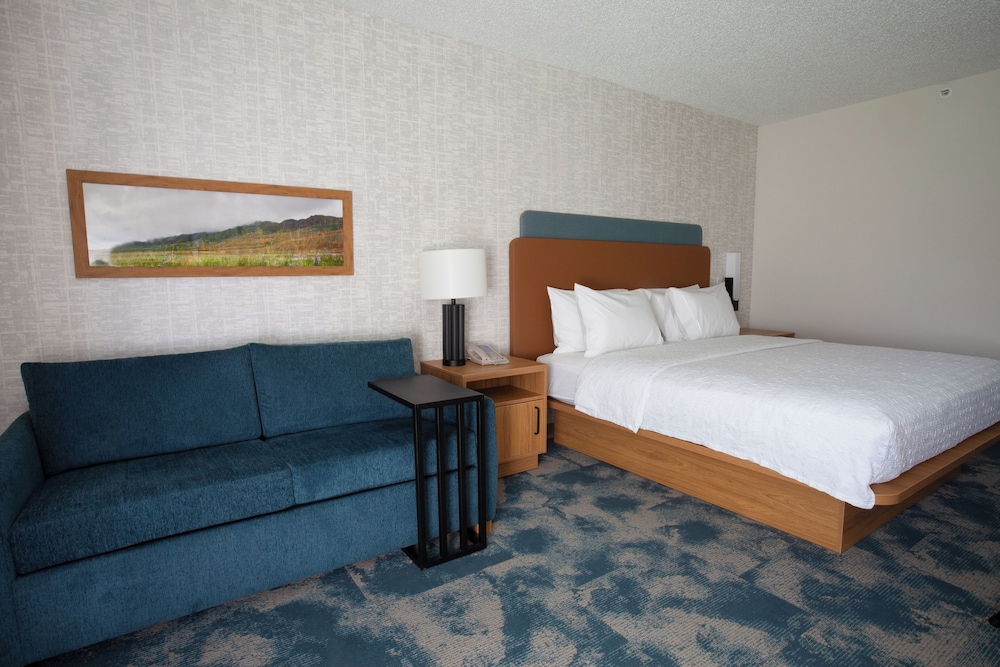 استوديو بسرير كينج مع أريكة لذوي الإعاقة، Hampton Inn Salt Lake City North 3/6