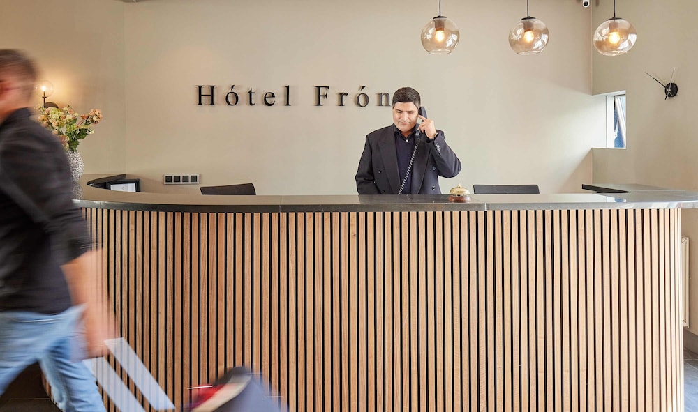 Lobby at Hotel Fron, REYKJAVIK
