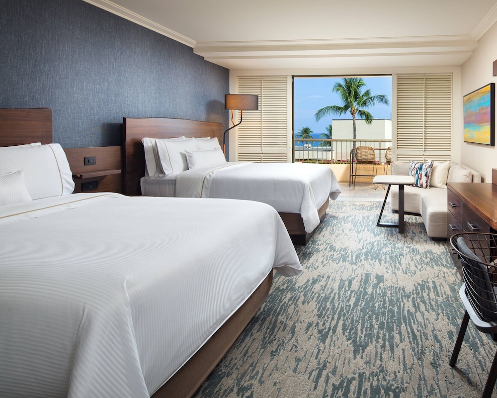 Ocean, Premier, 2 Queen Beds, Ocean View, Balcony