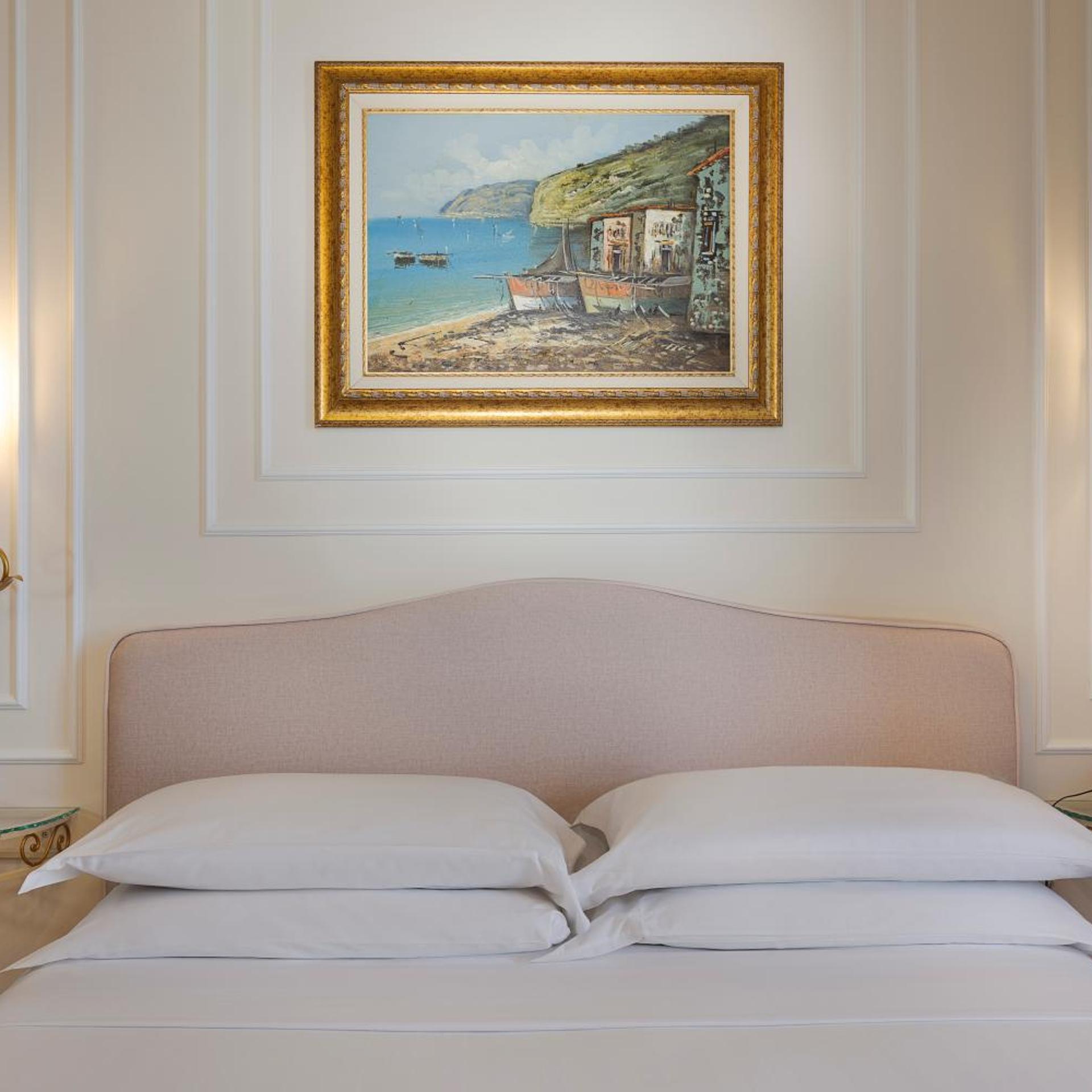 غرفة سوبيريور بسرير مزدوج بإطلالة على البحر بشرفة، Hotel La Pensione Svizzera 6/10