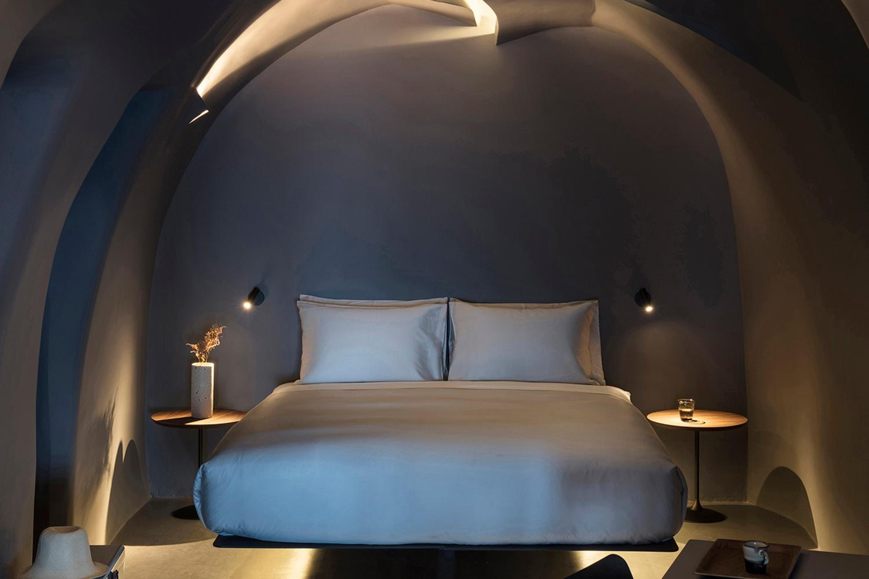 Interior, Villa, Twin Beds, King Bed, Sunset View, Outdoor Jetted Tub, Sofa, Indoor Jetted Tub