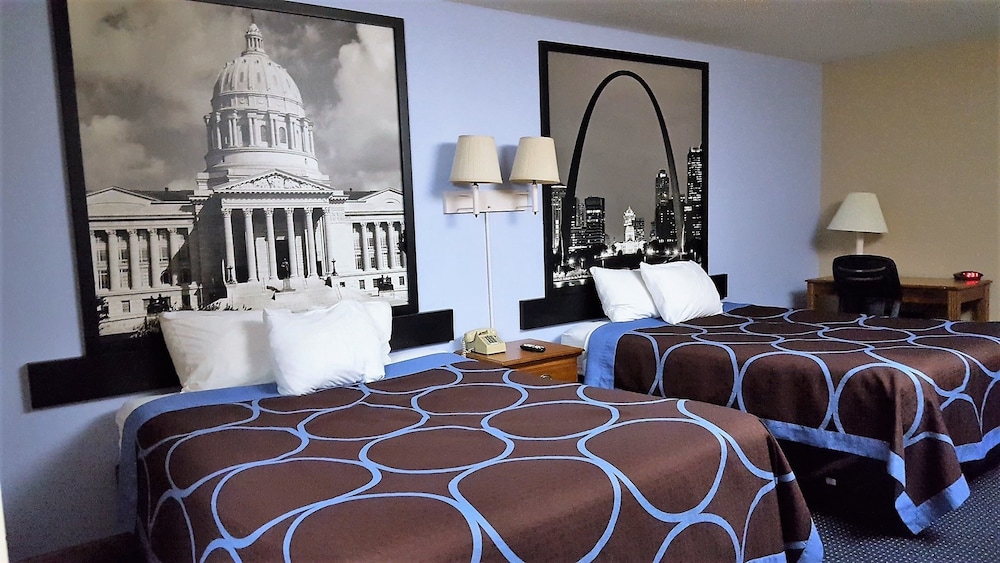 Standard, 2 Queen Beds, Super 8 by Wyndham O'Fallon MO/St. Louis Area 2/6