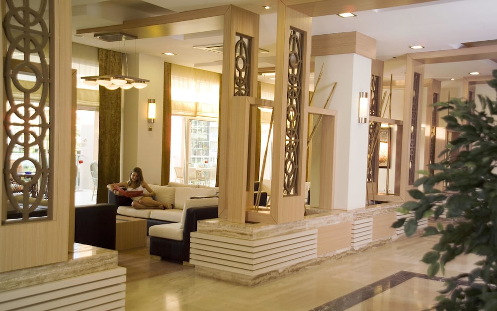 Lobby at Telatiye Resort Hotel, ALANYA