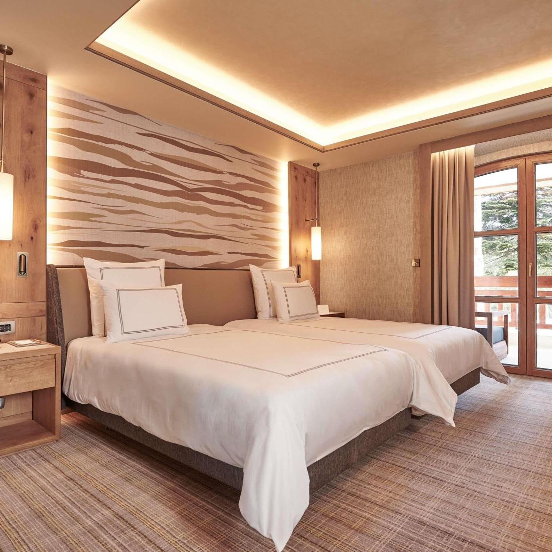 Swiss, Deluxe, Twin Beds, Terrace