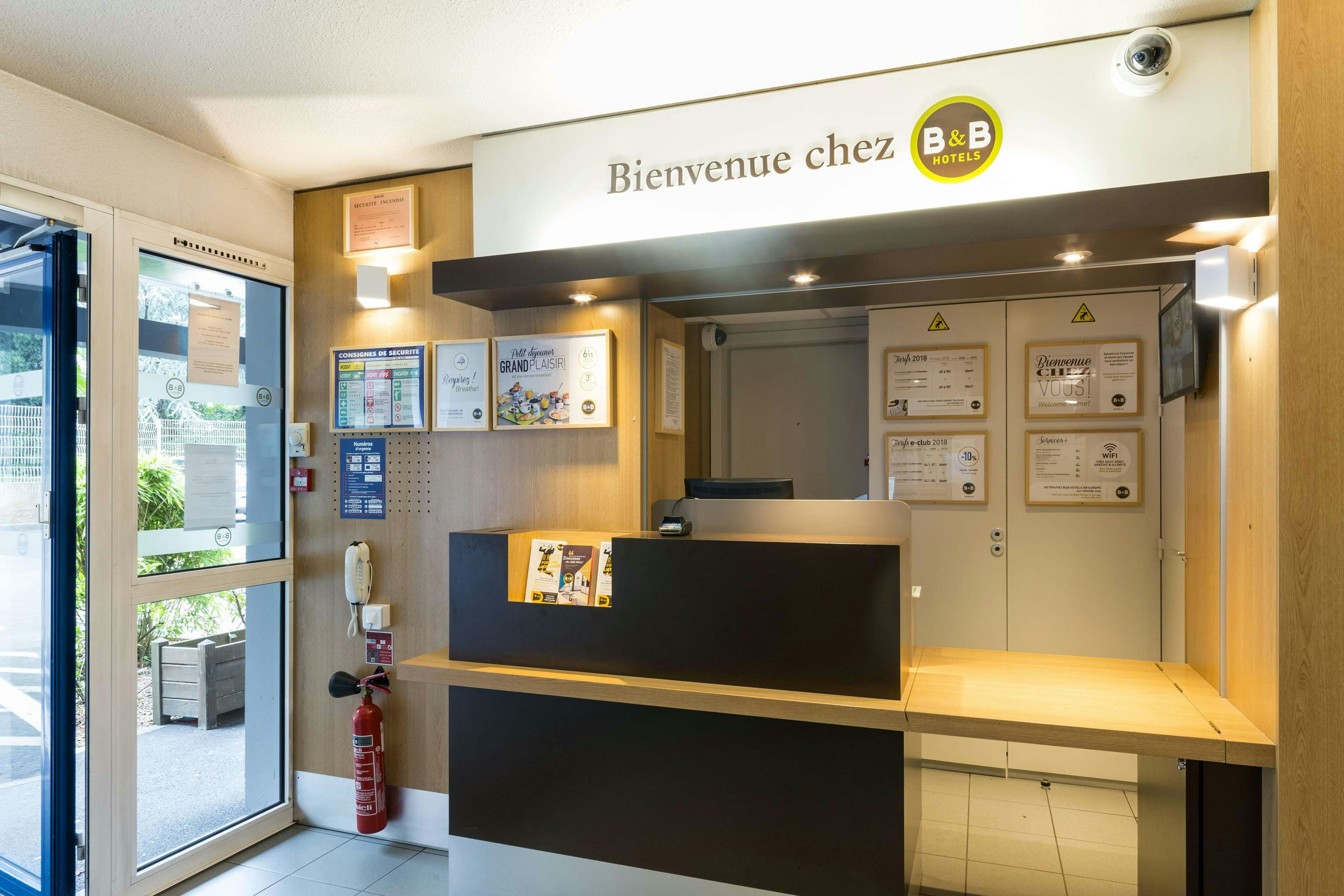 Lobby at B&B HOTEL Nantes Parc Expos La Beaujoire, NANTES
