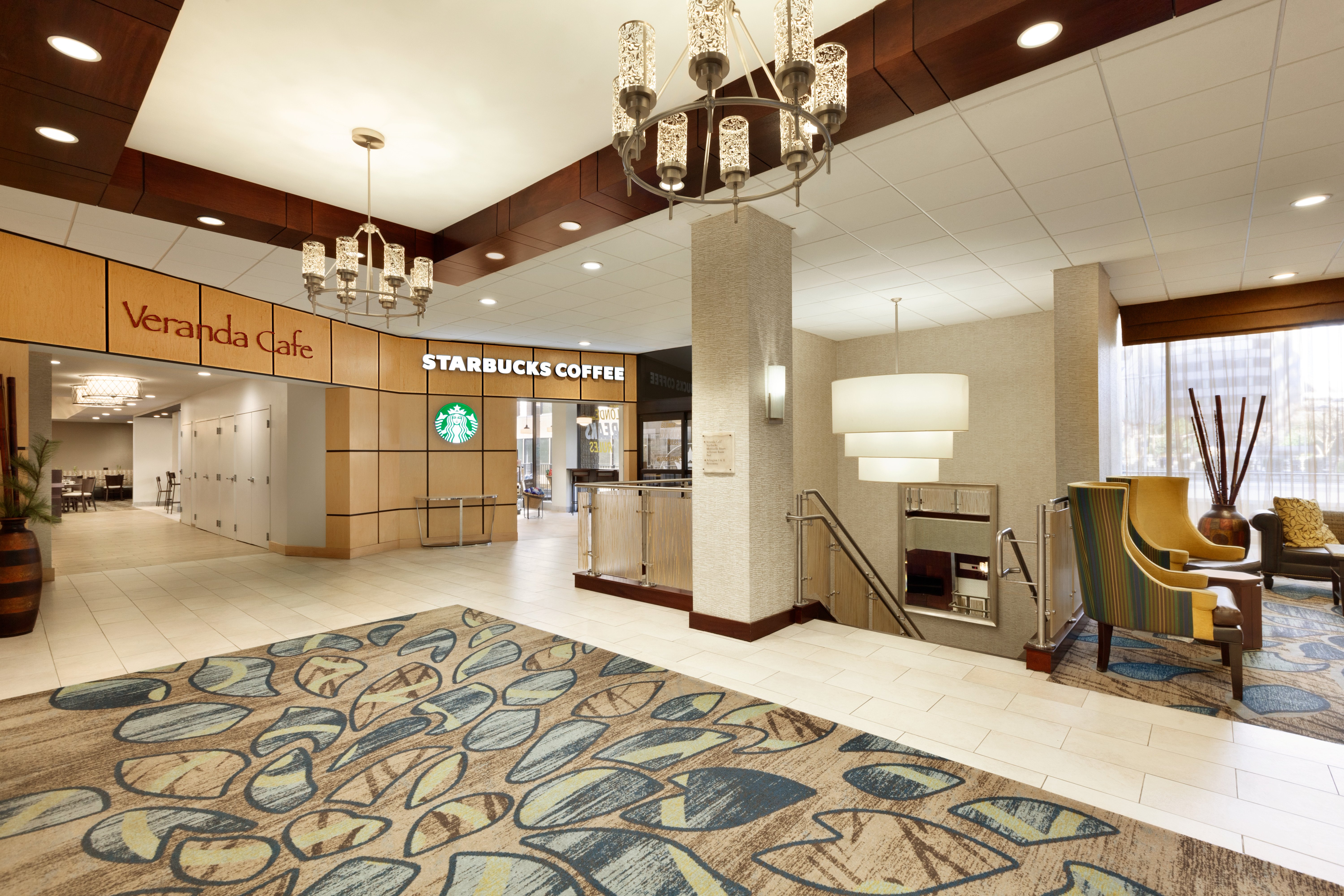 Lobby at Crowne Plaza Crystal City Washington D C, ARLINGTON - VA