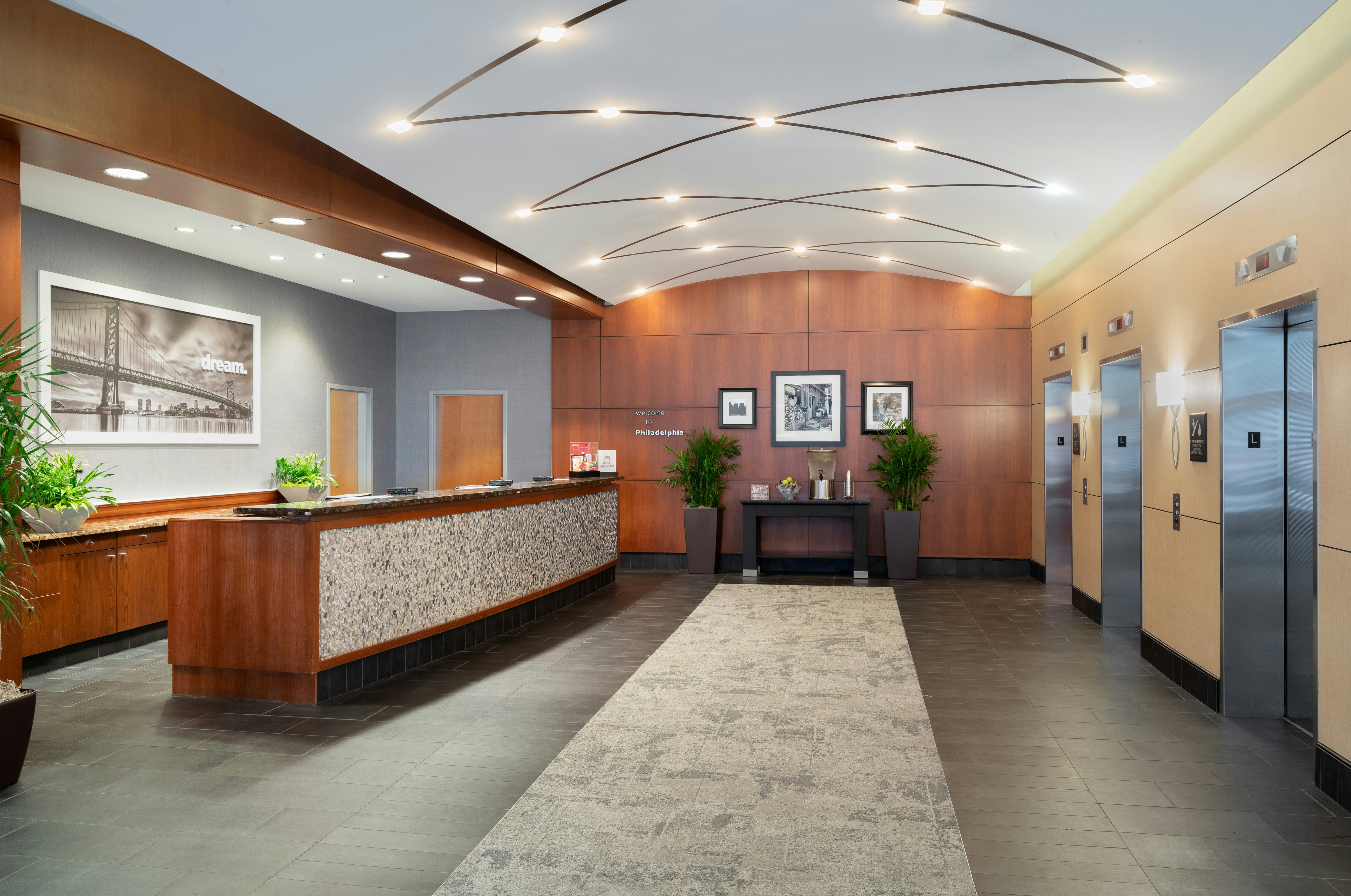 Lobby at Hampton Inn Philadelphia Center City Convention Center, PHILADELPHIA - PA