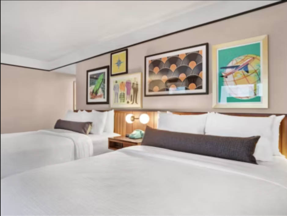 غرفة رباعية بسريرين كوين لذوي الإعاقة، Hotel Indigo Minneapolis Downtown An Ihg Hotel Ex Crowne Plaza 2/5