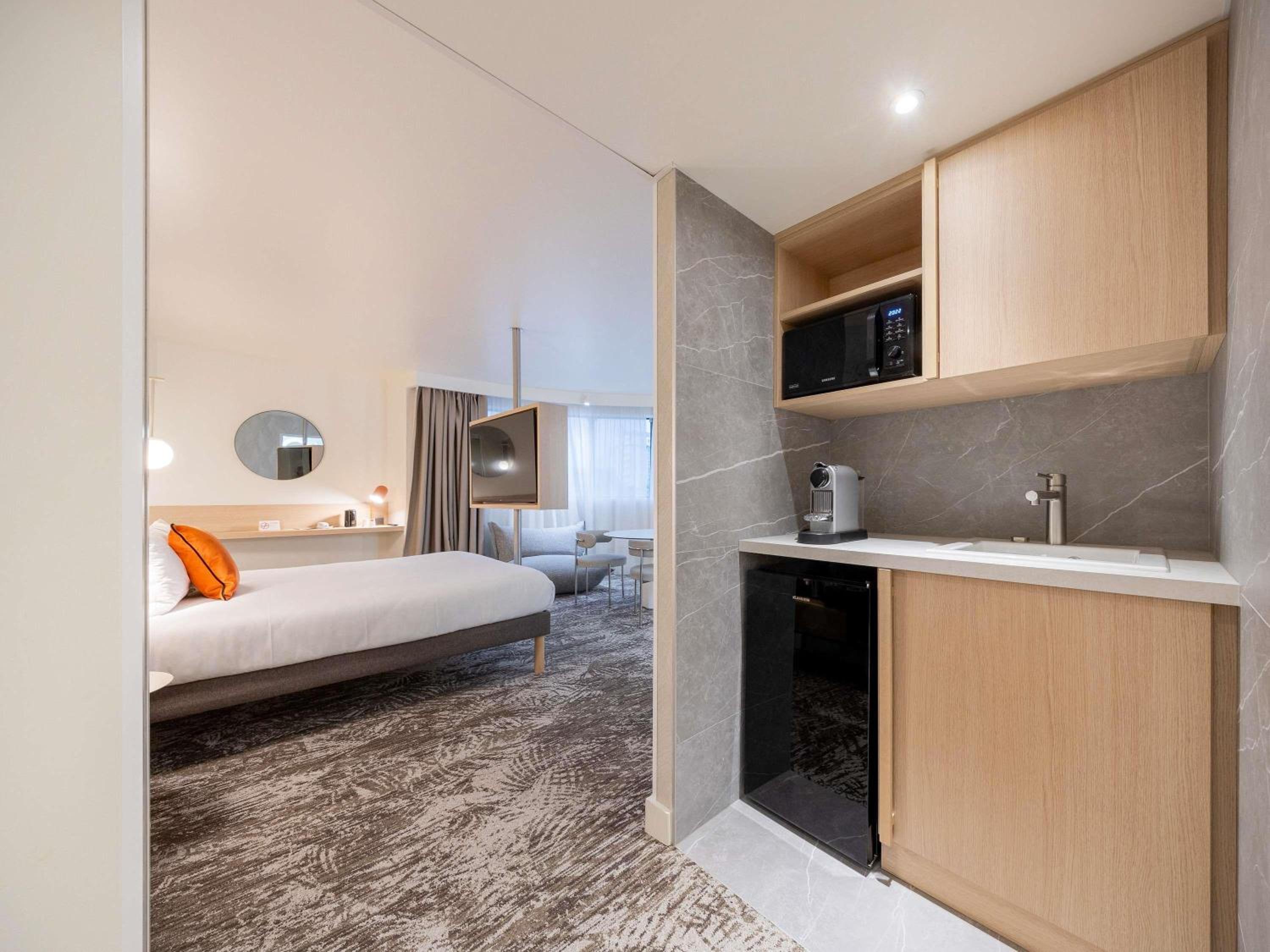 استوديو بسرير كوين، Novotel Paris 13 Porte d Italie 10/10