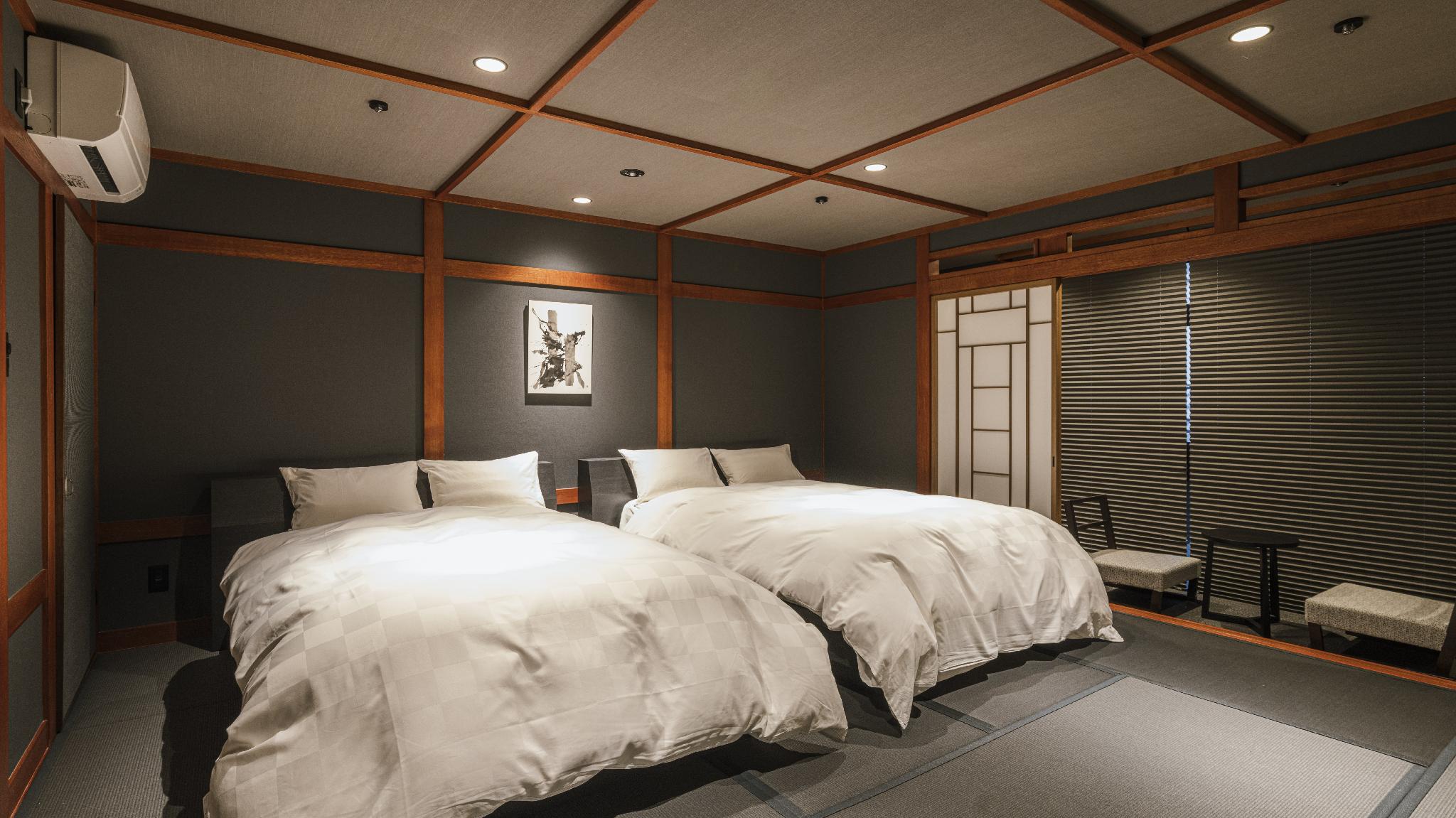 Japanese, Standard, Twin Beds, Tatami