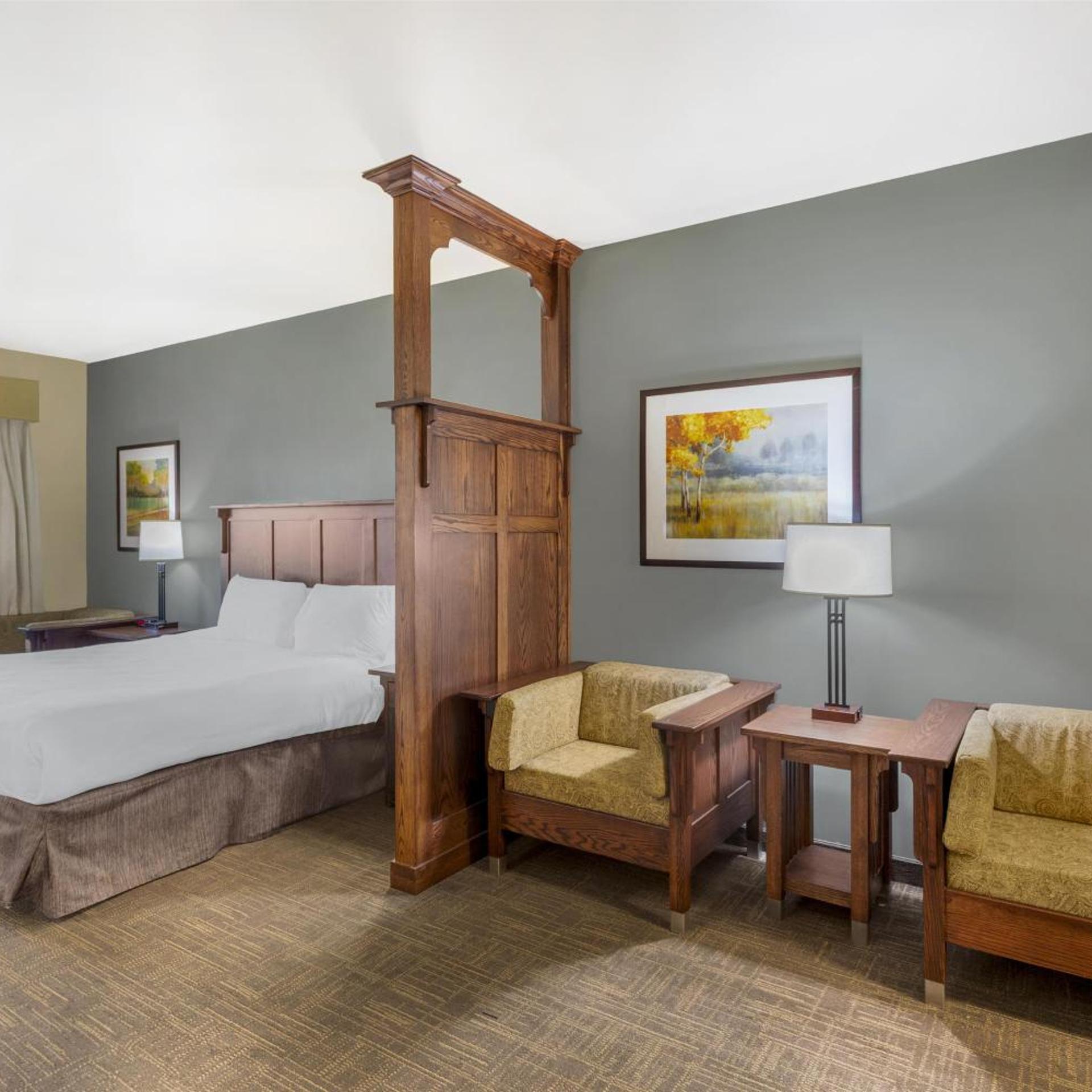 غرفة بسرير كينج لذوي الإعاقة، Best Western Plus High Country Inn 4/8