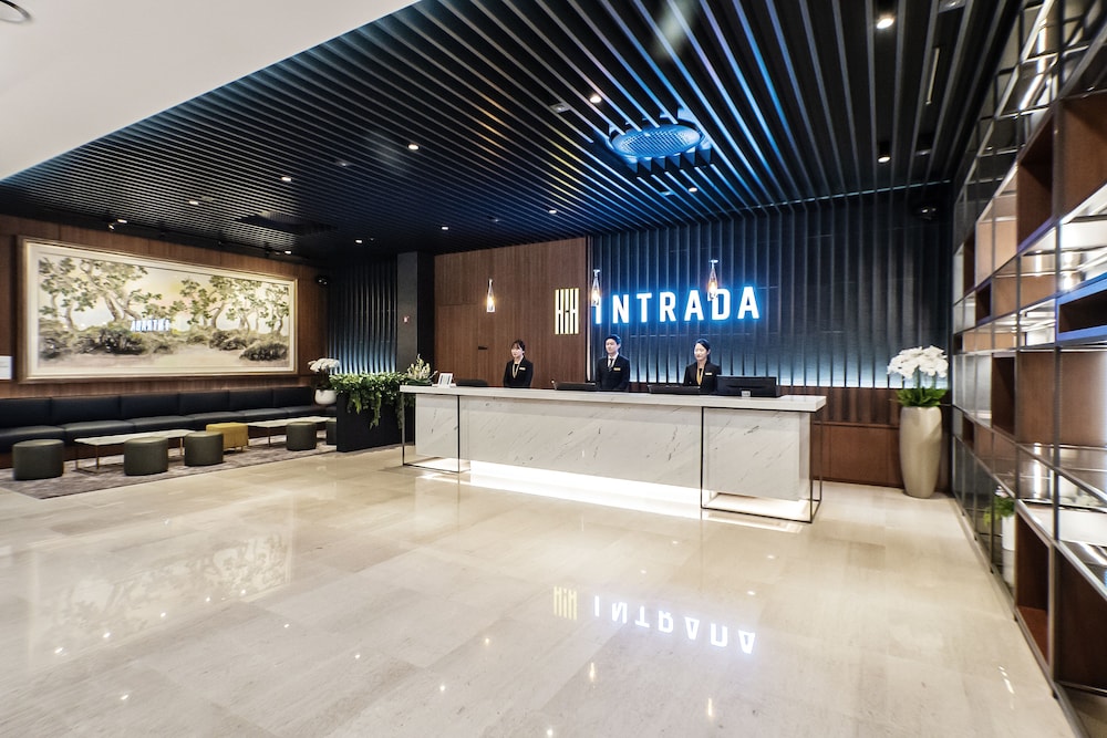 Lobby at Hotel Intrada Icheon, ICHEON