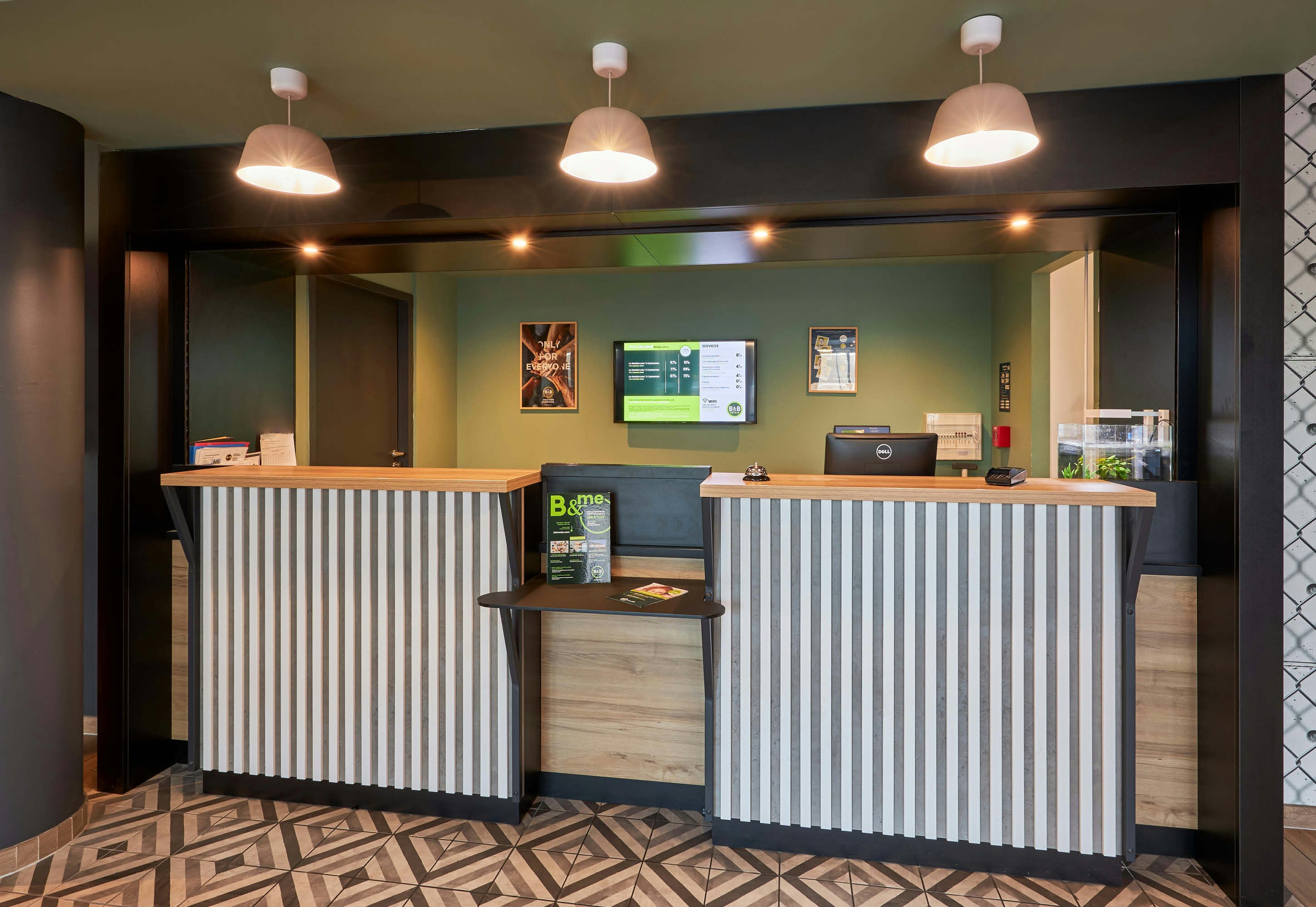 Lobby at B&B HOTEL Ouistreham, OUISTREHAM
