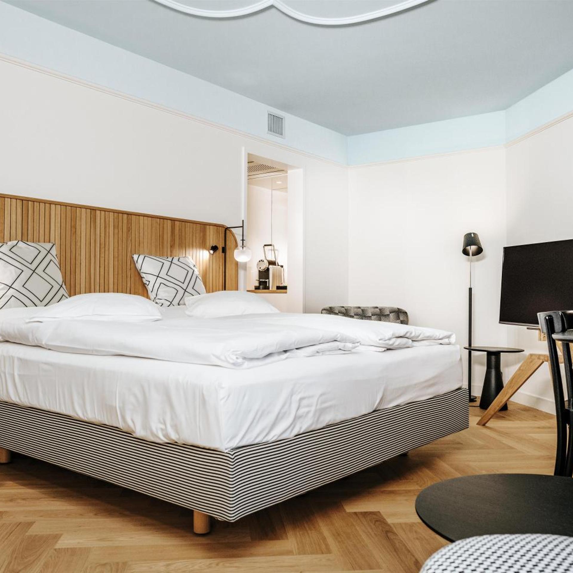 غرفة ديلوكس بسرير مزدوج، Best Western Plus Hotel Bern 3/10