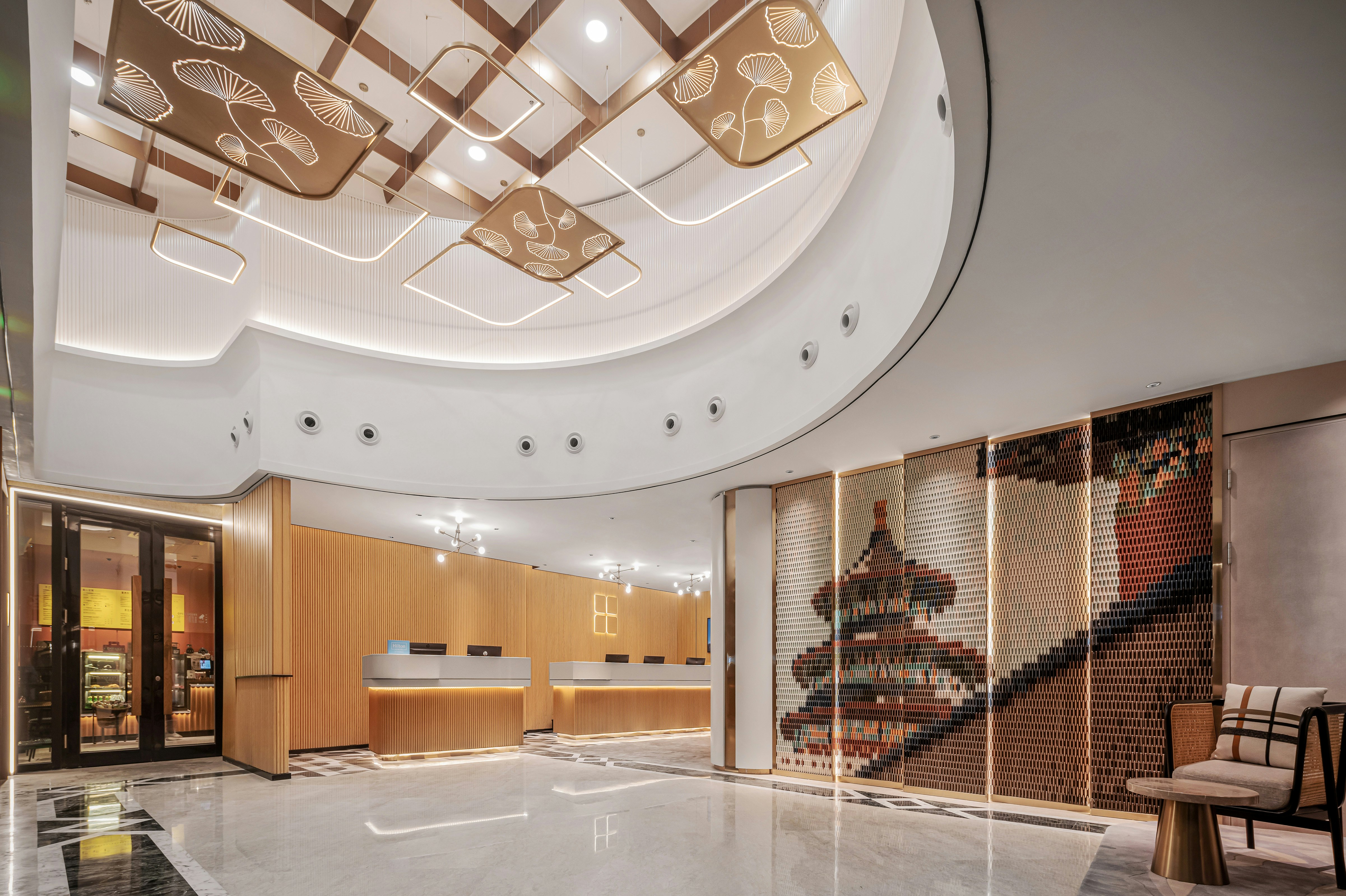 Lobby at Hilton Garden Inn Beijing Temple of Heaven East Gate Station, BEIJING