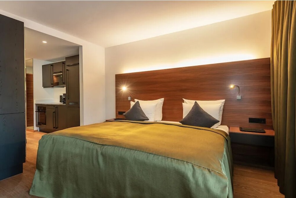 استوديو كومفورت بسرير كينج بإطلالة على الجبل بشرفة، AlpenParks Hotel & Apartment Taxacher 3/4