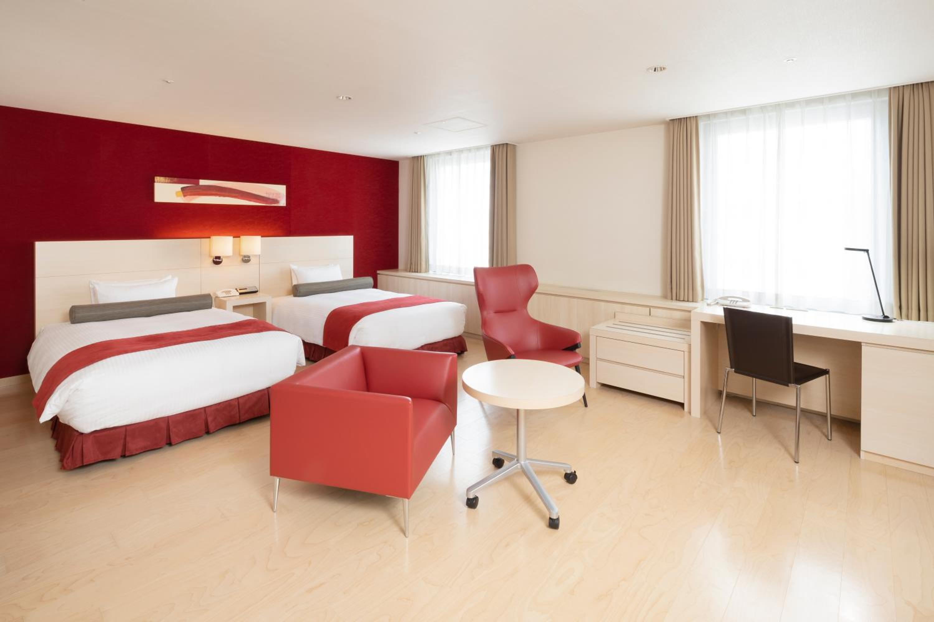 غرفة غراند ديلوكس بسريرين منفصلين، Sapporo Grand Hotel 2/10