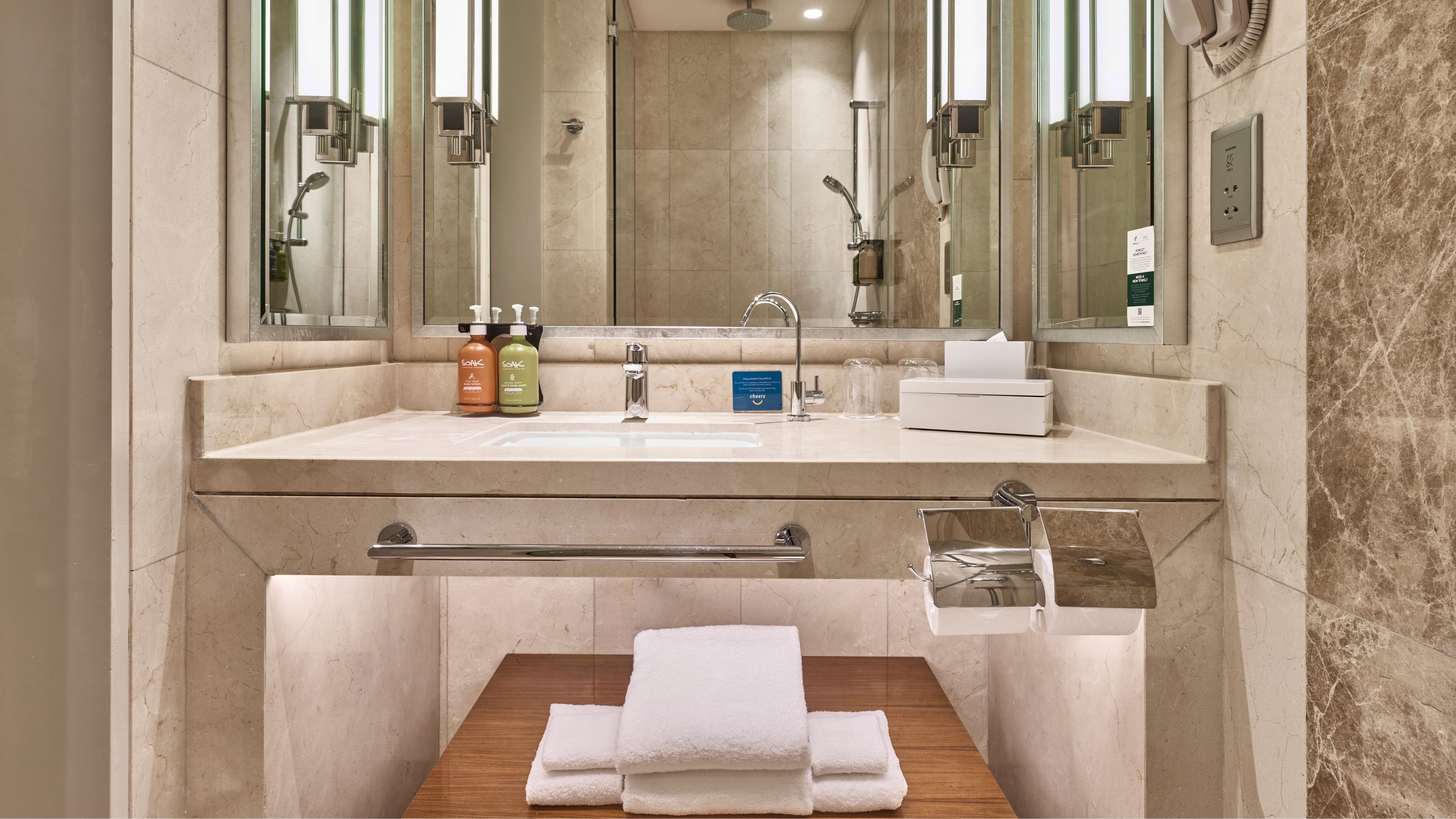 غرفة قياسية بسريرين منفصلين، Holiday Inn Singapore Little India 7/7