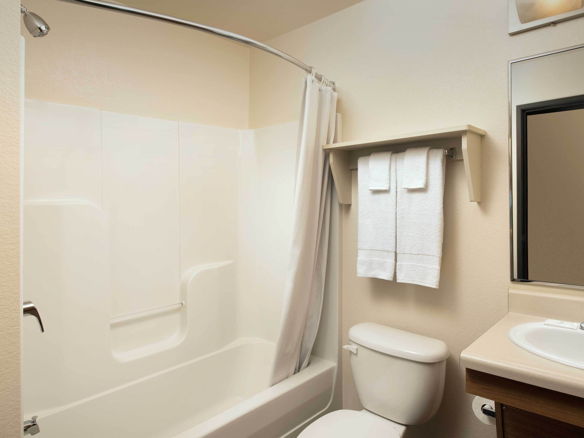 غرفة قياسية بسريرين مزدوجين، WoodSpring Suites Hobbs 5/6