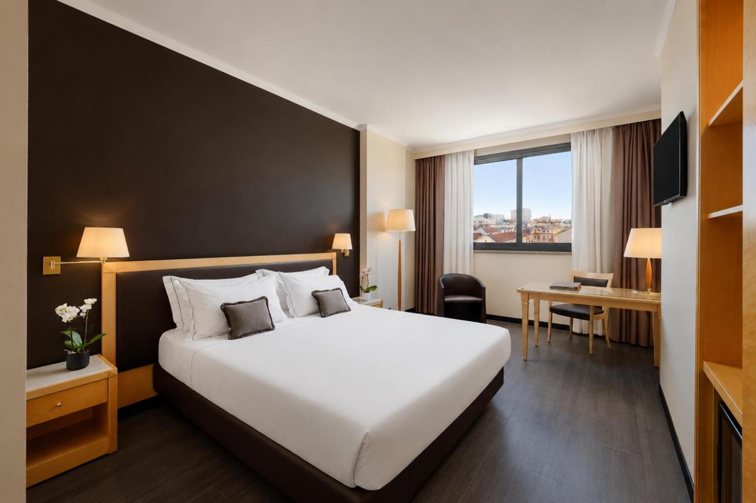 غرفة تنفيذية بسرير مزدوج أو سريرين منفصلين، City Life Hotel Poliziano 4/10