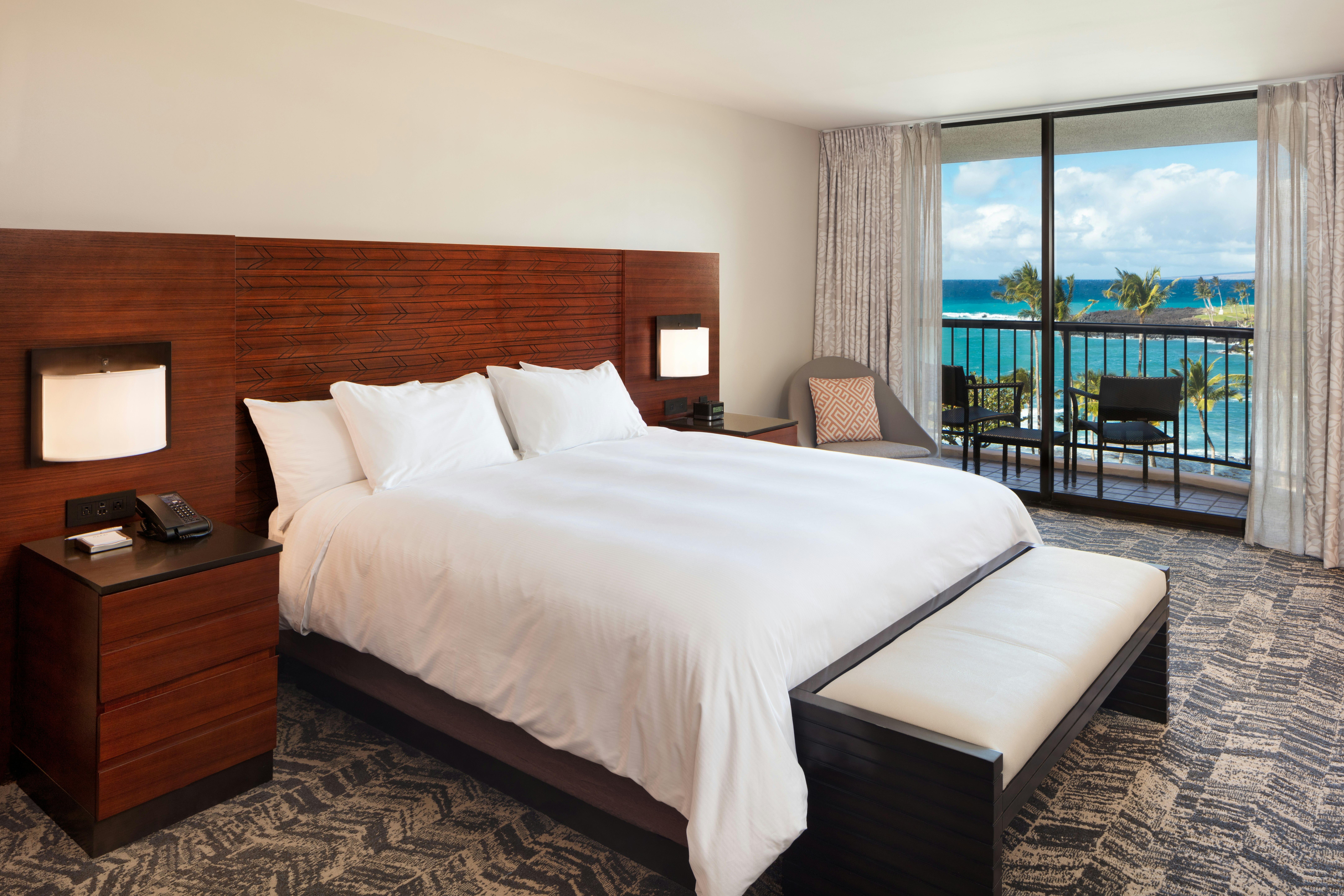 Makai, Presidential, Suite, King Bed, Ocean View