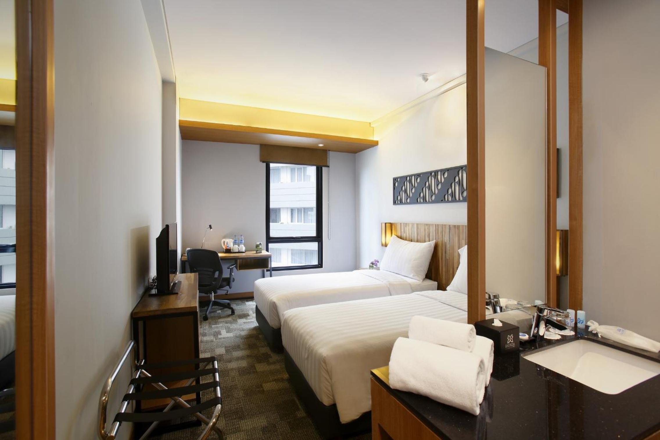 غرفة سوبيريور بسرير مزدوج أو سريرين منفصلين، Batiqa Hotel Jababeka 6/6
