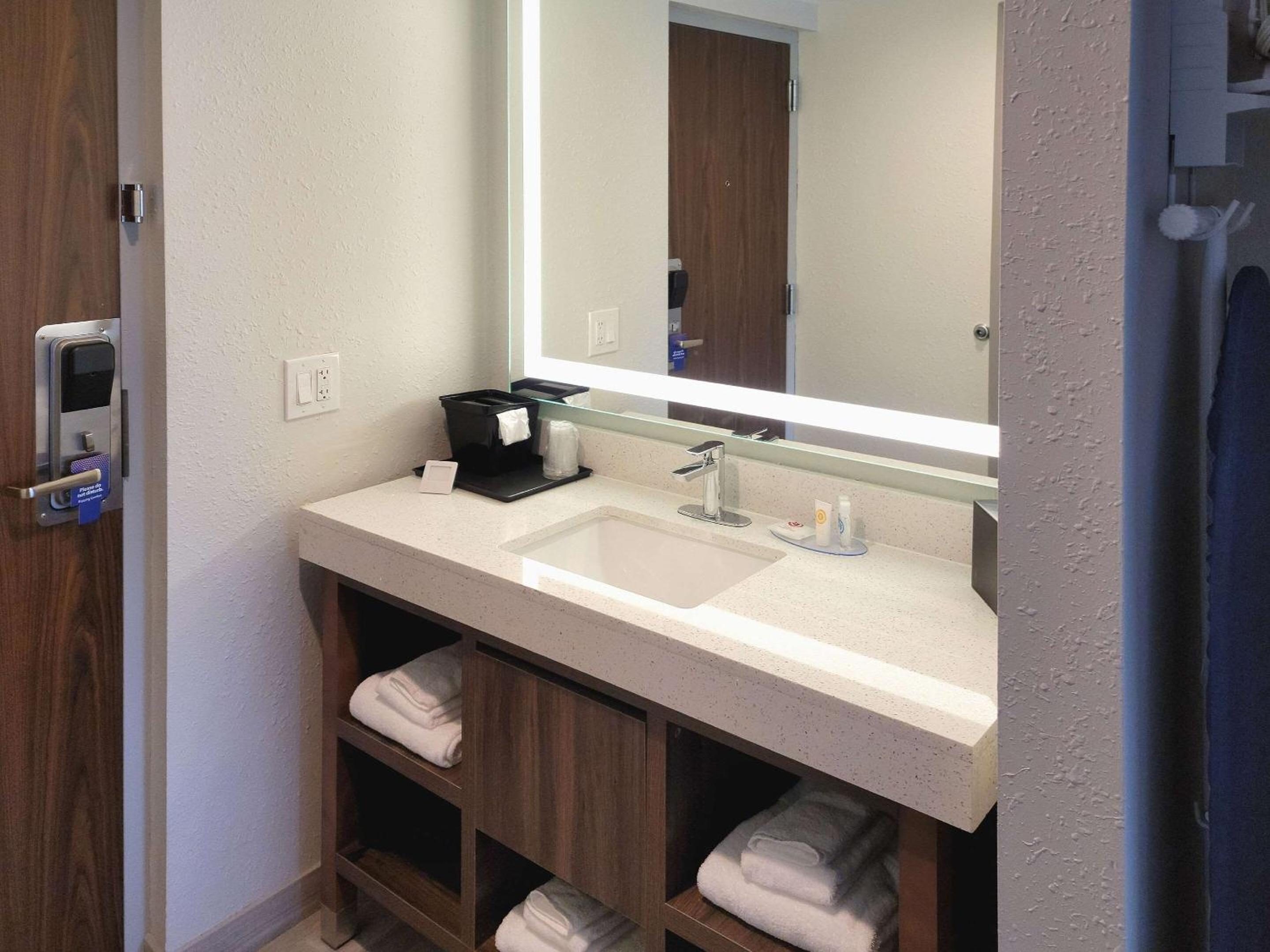 جناح بسرير كينج بحوض استحمام لذوي الإعاقة، Comfort Inn & Suites Wyomissing/Reading 3/6