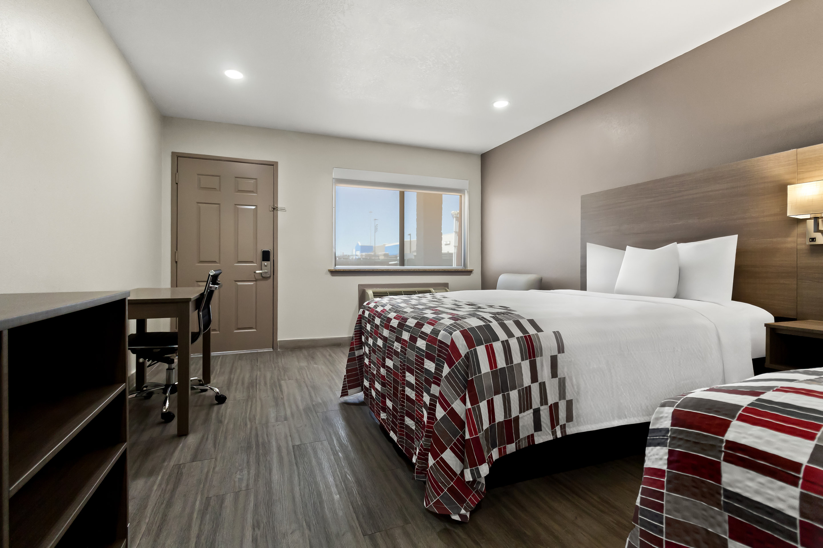 غرفة ديلوكس بسريرين كوين لذوي الإعاقة، OYO Hotel Stafford TX I-69 North 2/5