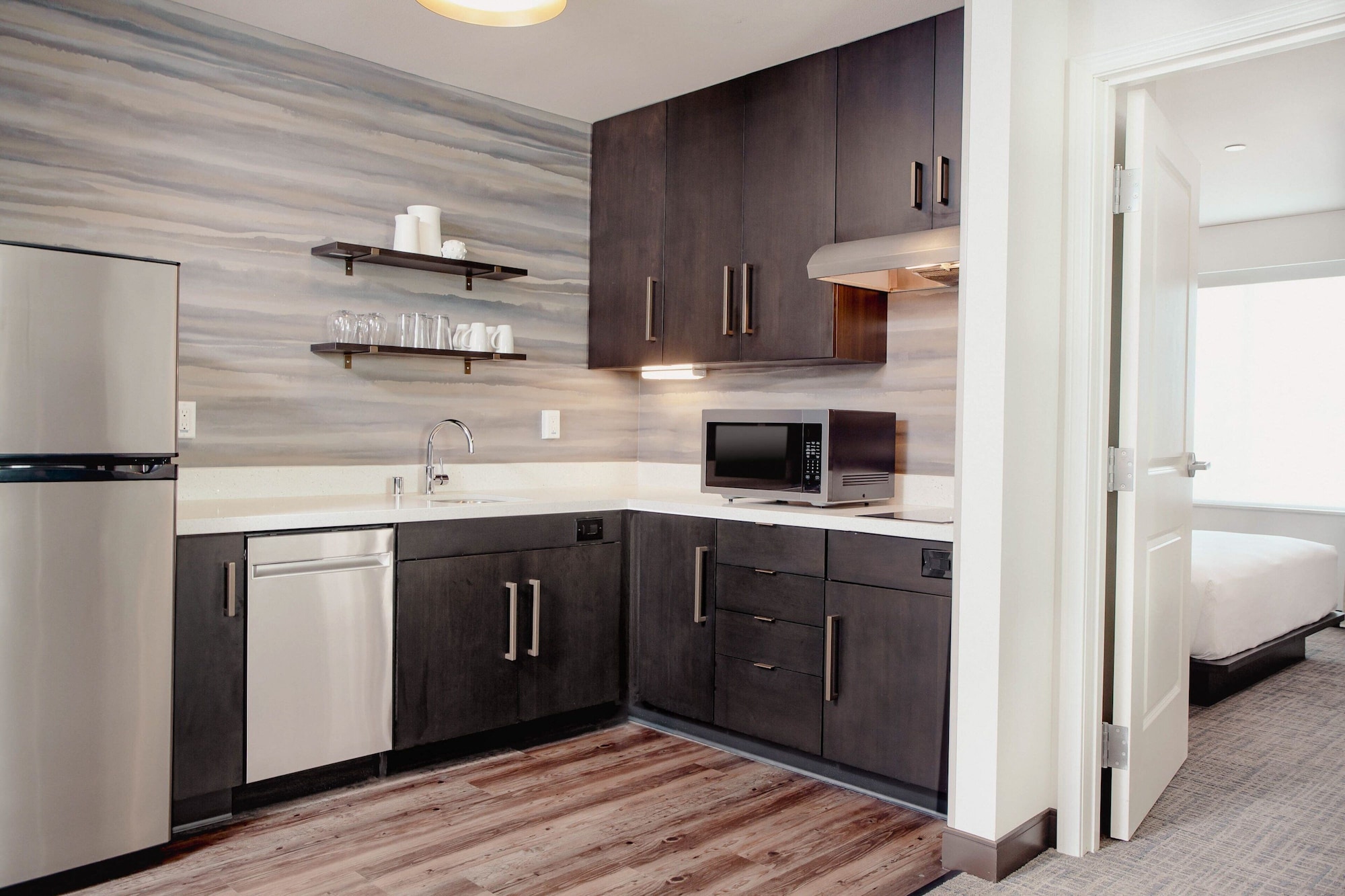جناح بسرير كينج مع أريكة، Residence Inn by Marriott Loma Linda Redlands 4/4