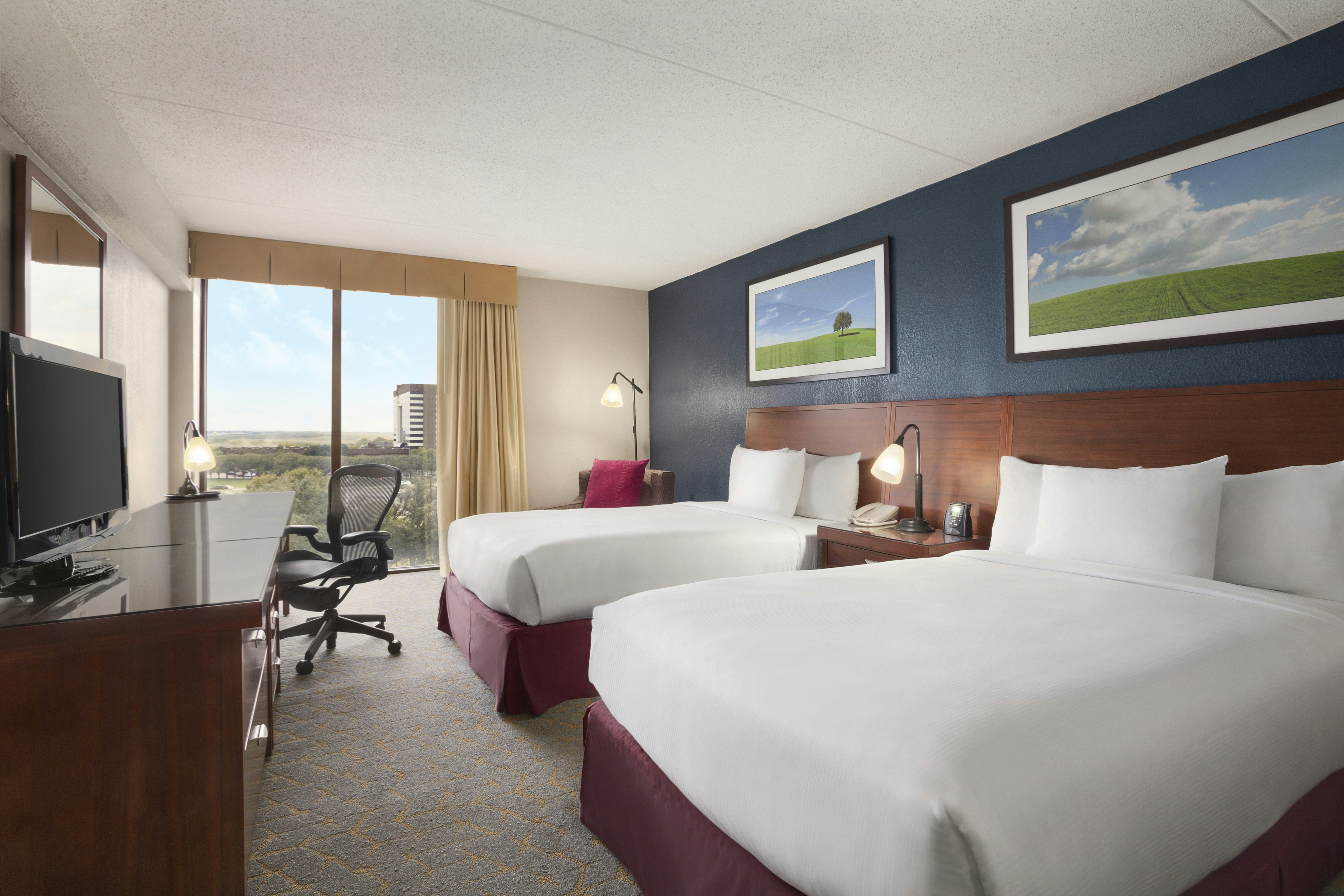 ROOM, 2 DOUBLE BEDS