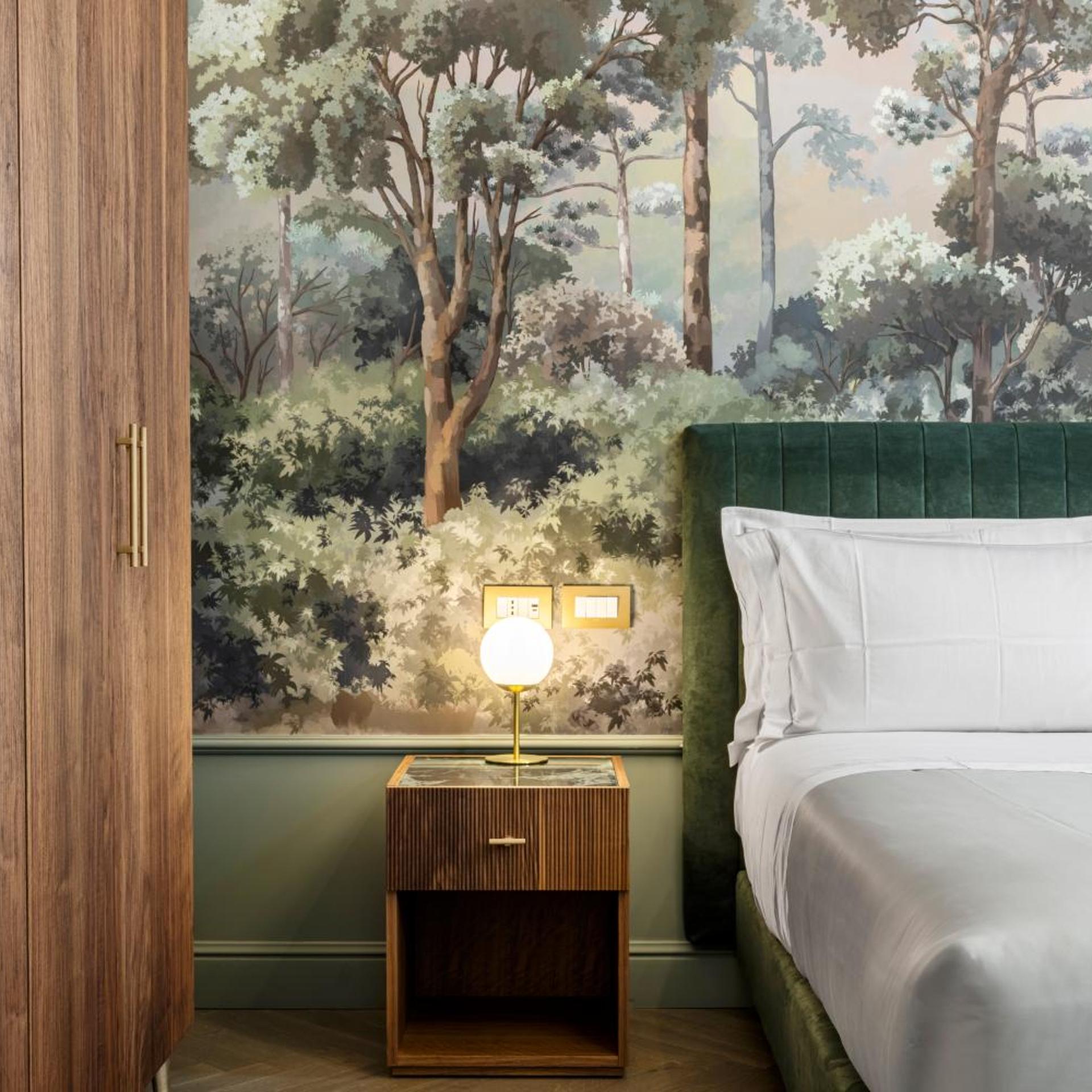 جناح جونيور ثلاثي بسرير فردي بإطلالة على الحديقة، Hotel Villa Viridia 10/10