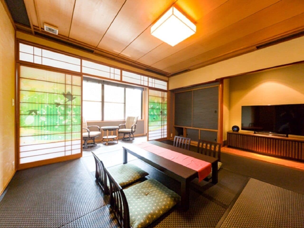 Japanese Western, Japanese, Modern, Deluxe, Twin Beds, 2 Futon Beds, Outdoor Bath, Smoking