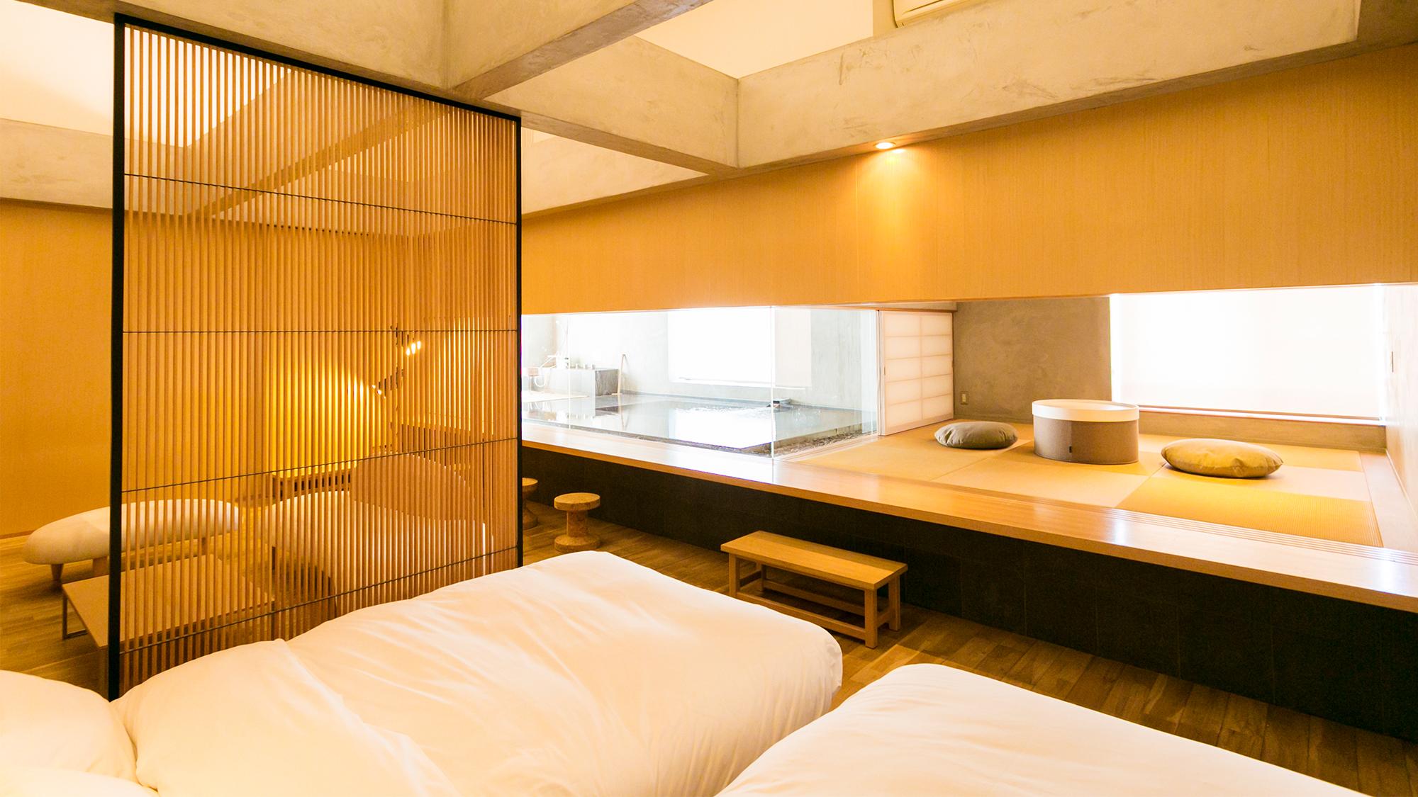 Japanese Western, Premium, Hot Spring Bath