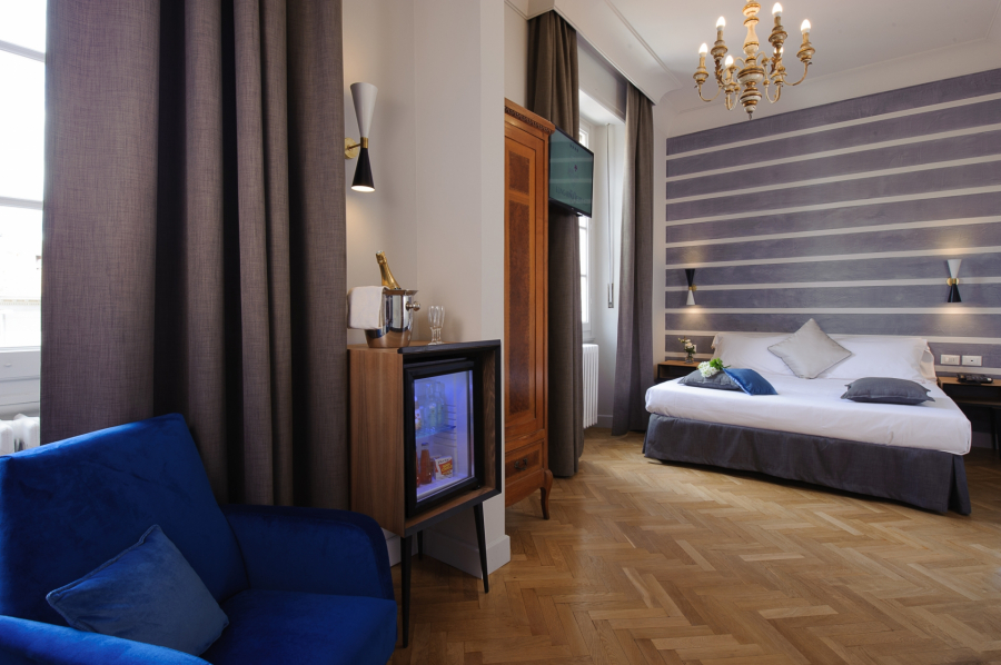 Inner, Double Bed, Courtyard View