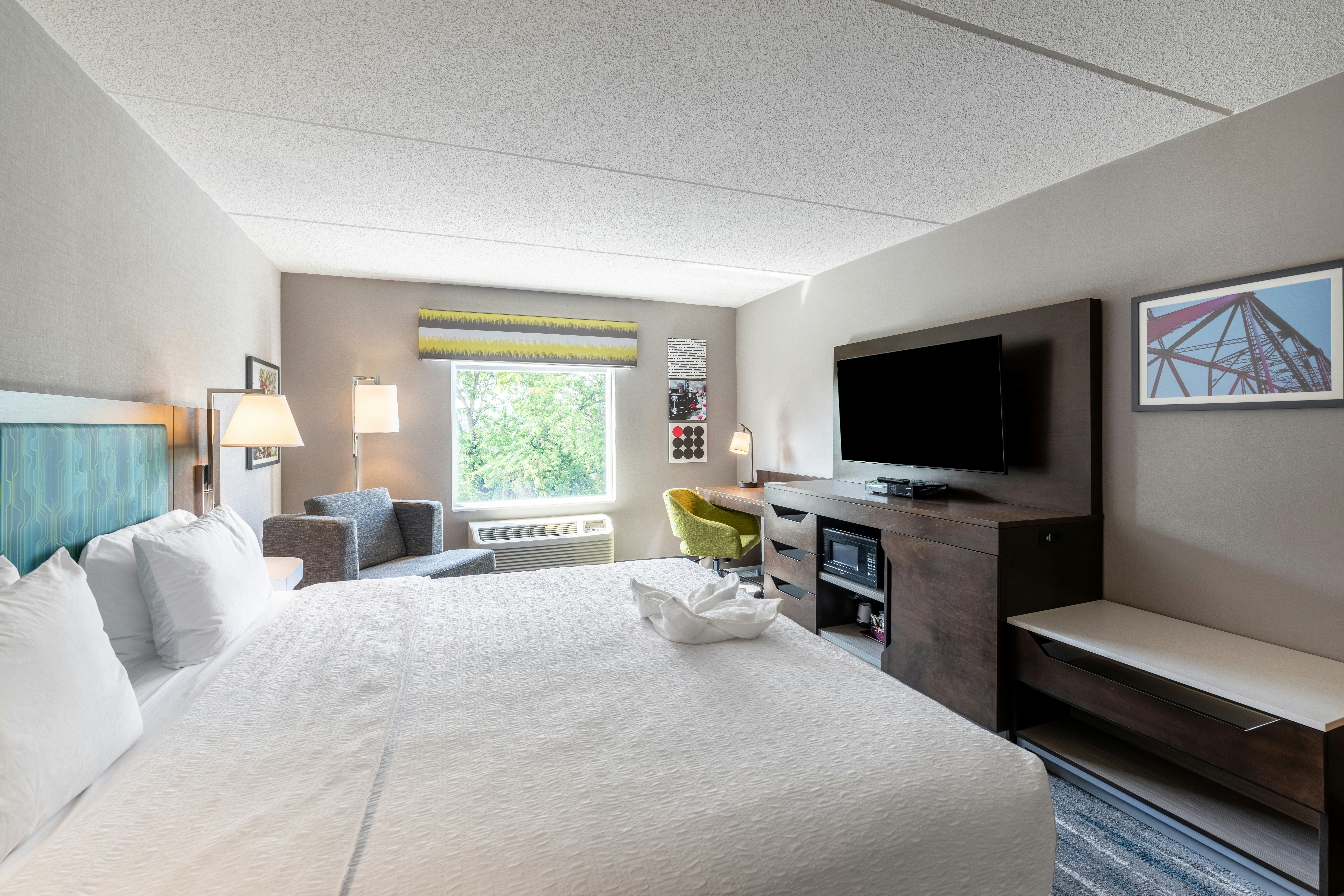 غرفة بسرير كينج، Hampton Inn & Suites Poughkeepsie 5/10