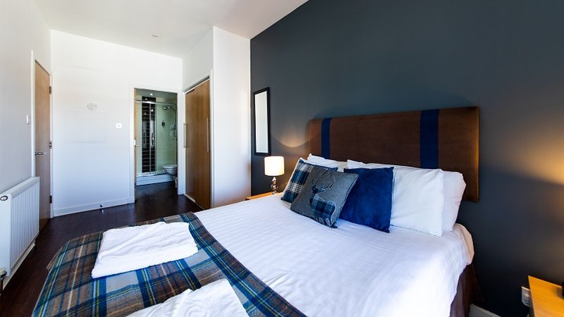 Room at The Spires Serviced Apartments Glasgow, GLASGOW