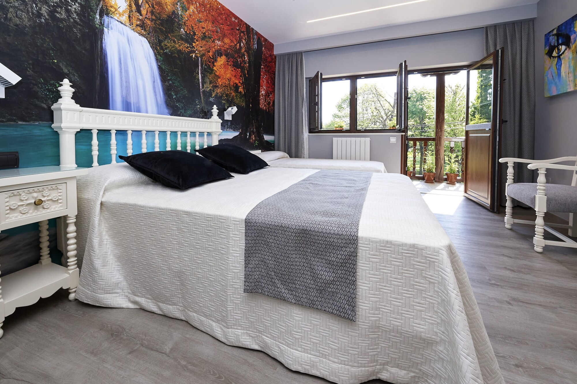 Room, Triple, 1 Double and 1 Single Bed, Terrace