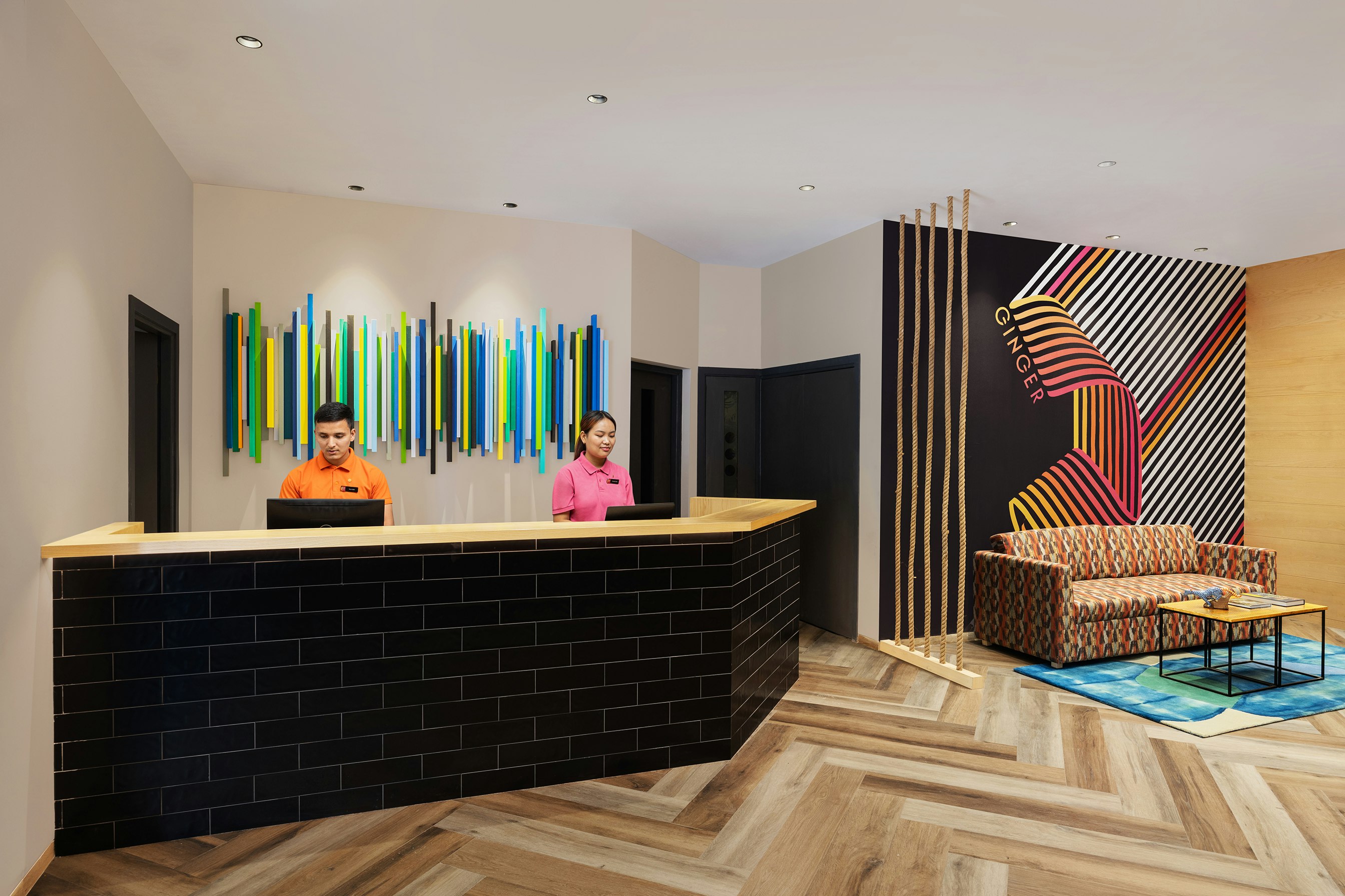 Lobby at Ginger Noida Sector 63, NOIDA