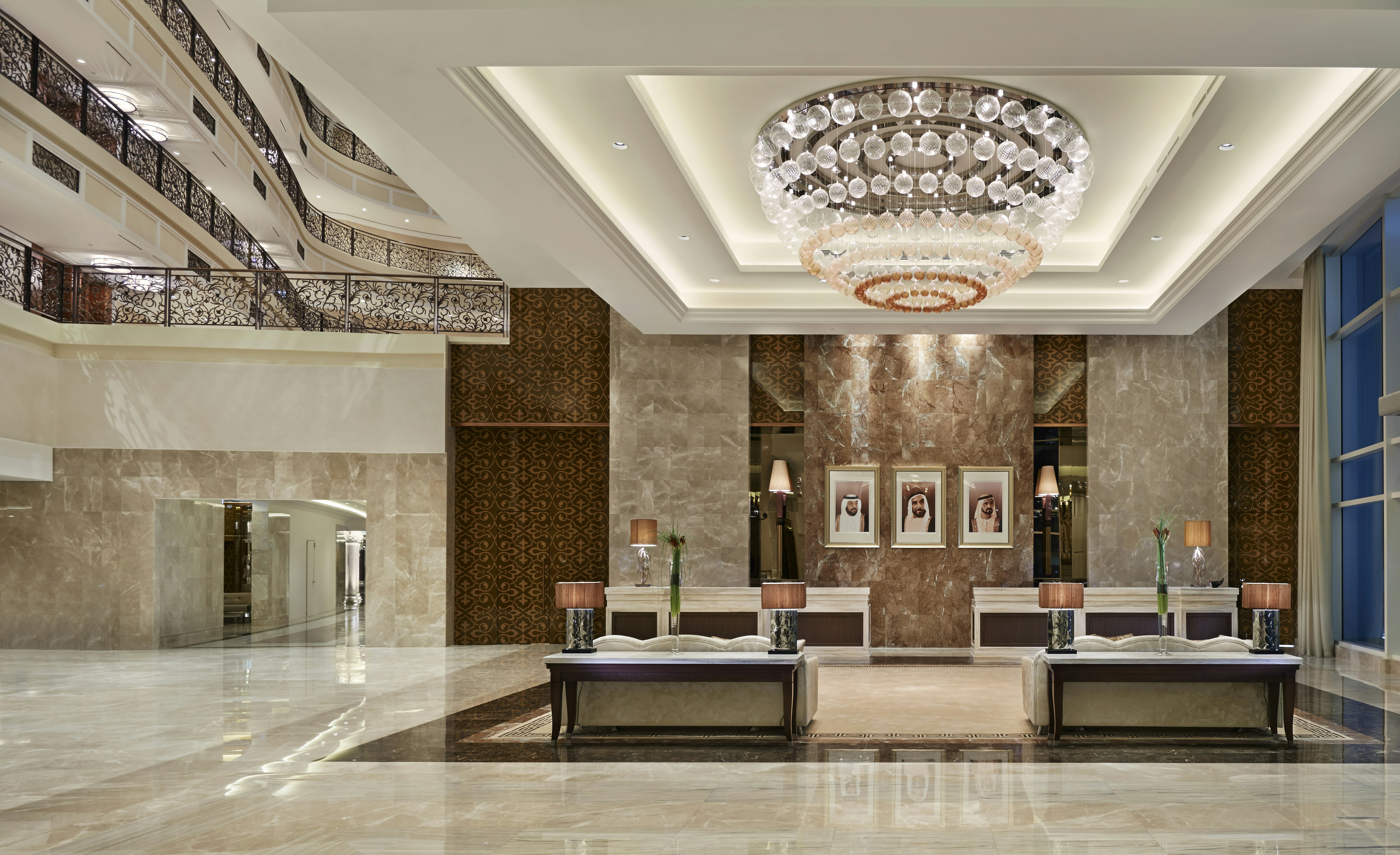 Lobby at Waldorf Astoria Dubai Palm Jumeirah, DUBAI