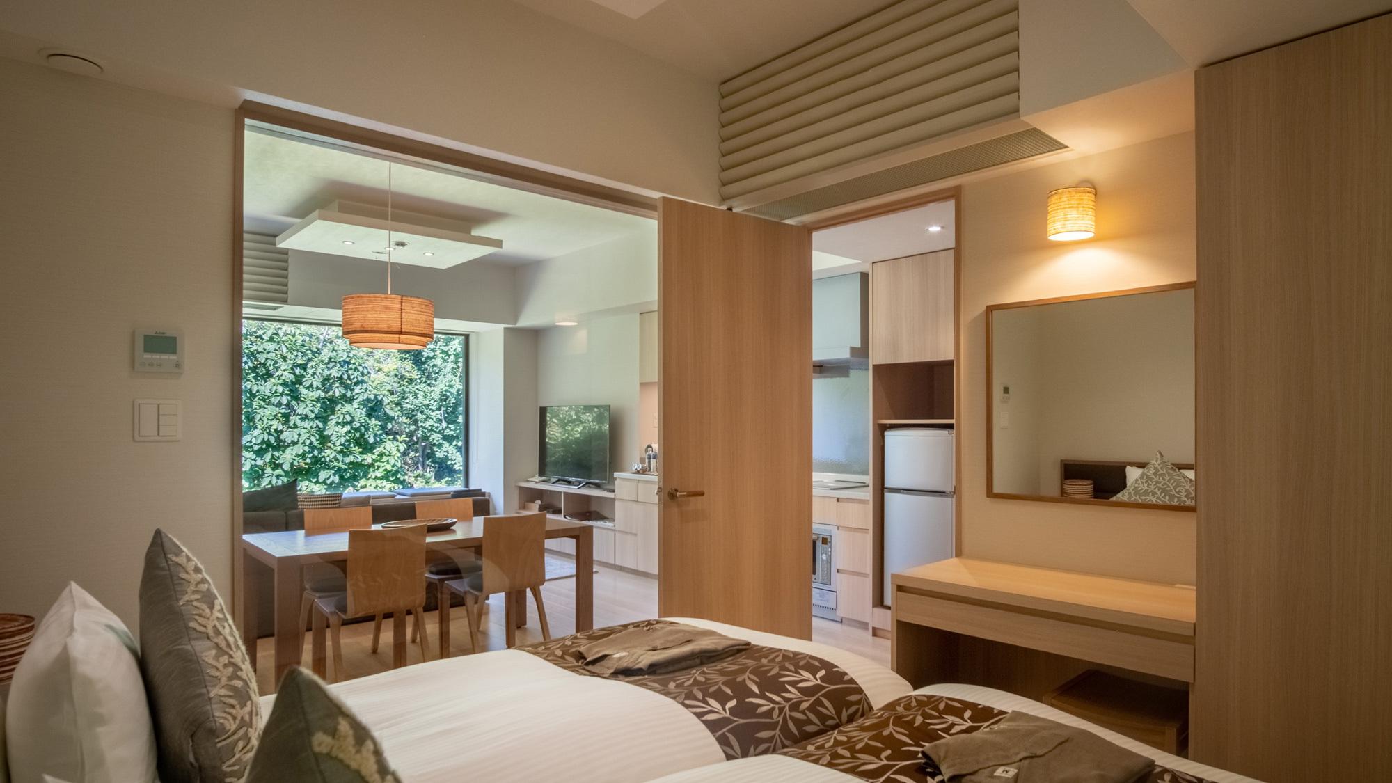 1 Bedroom, Standard, Mountain Side, Living Area